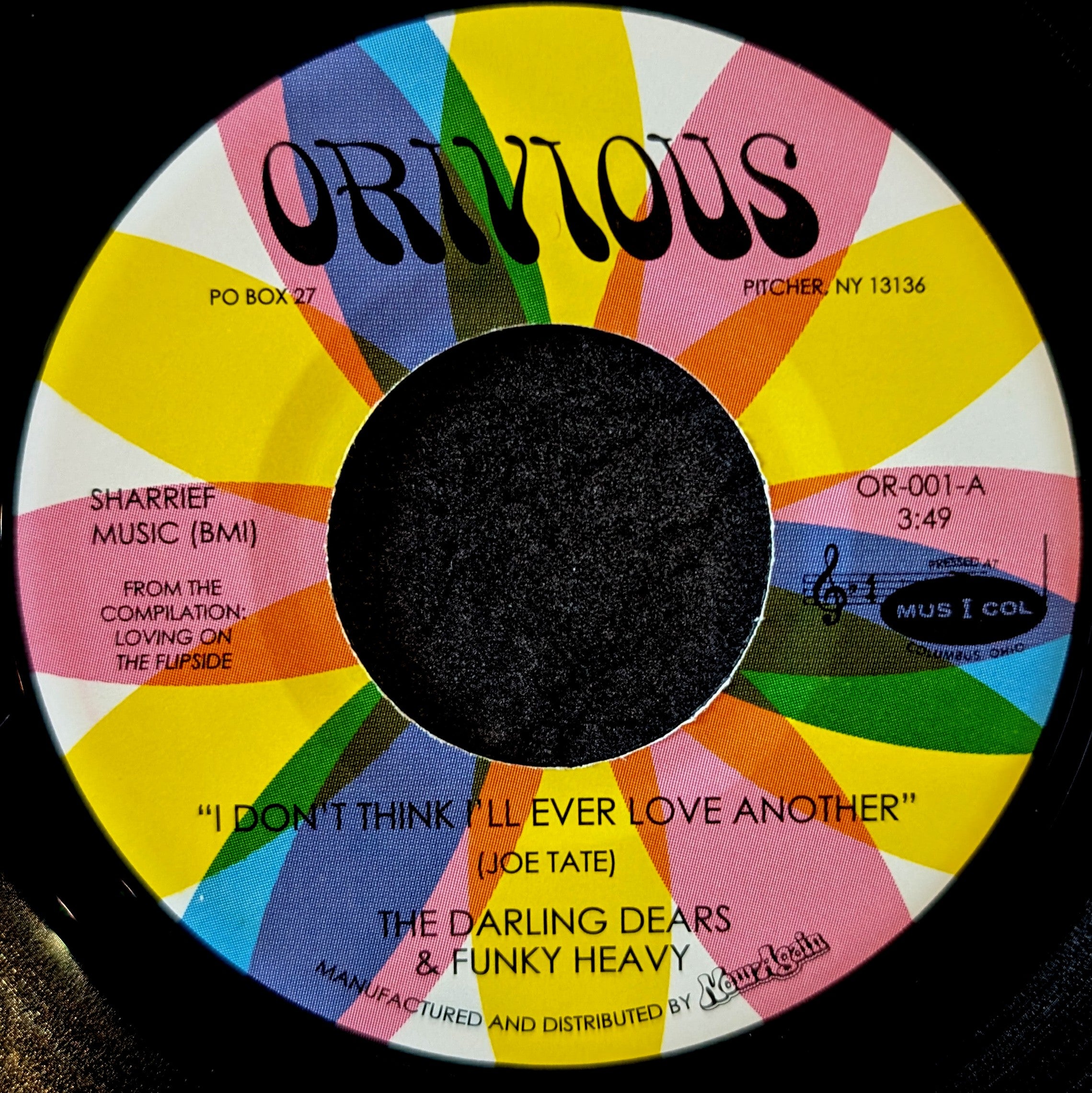 The Darling Dears & Funky Heavy-I don't think I'll ever love another/And I love you