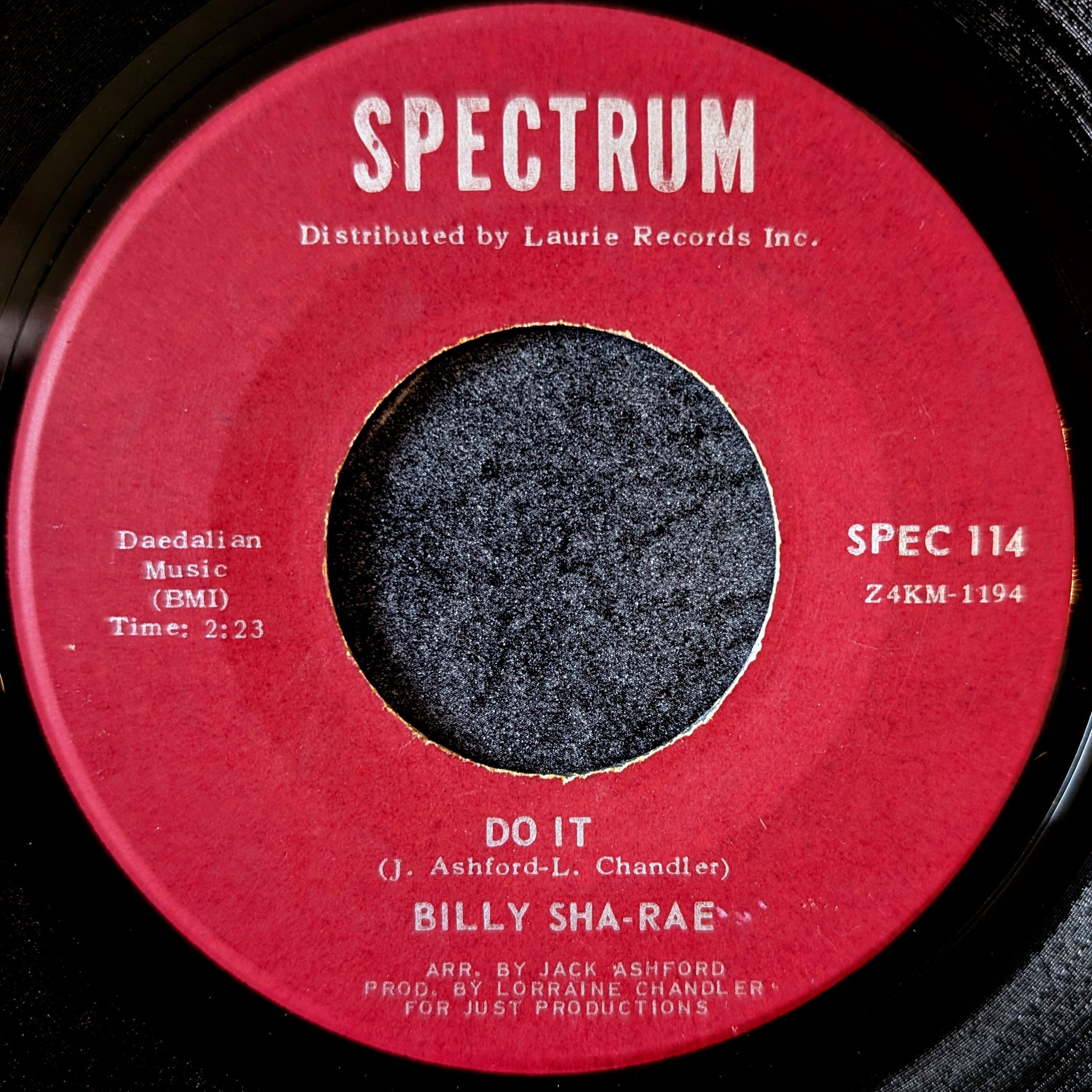 Billy Sha-Rae-Do it/Crying clown