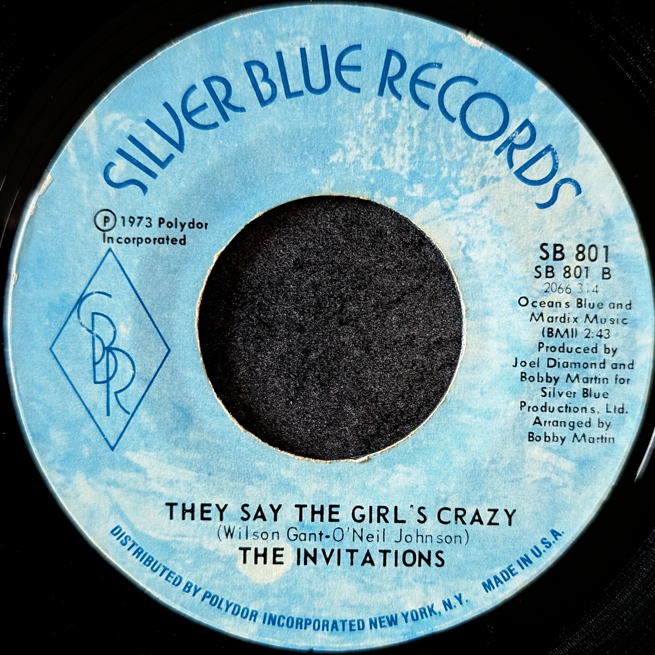 The Invitations-For your precious love/They say the girl’s crazy
