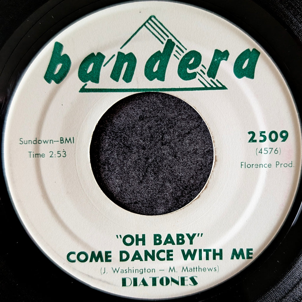Diatones-Oh baby come dance with me/Ruby has gone