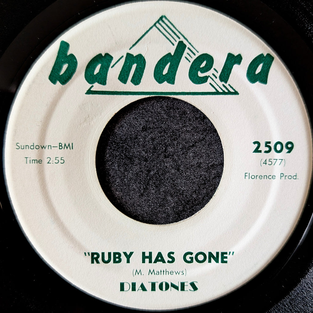 Diatones-Oh baby come dance with me/Ruby has gone