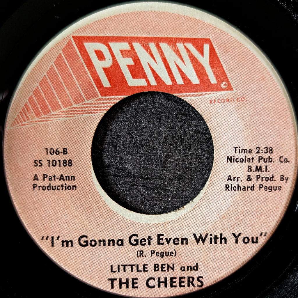 Little ben and The cheers-Never more/I'm gonna get even with you