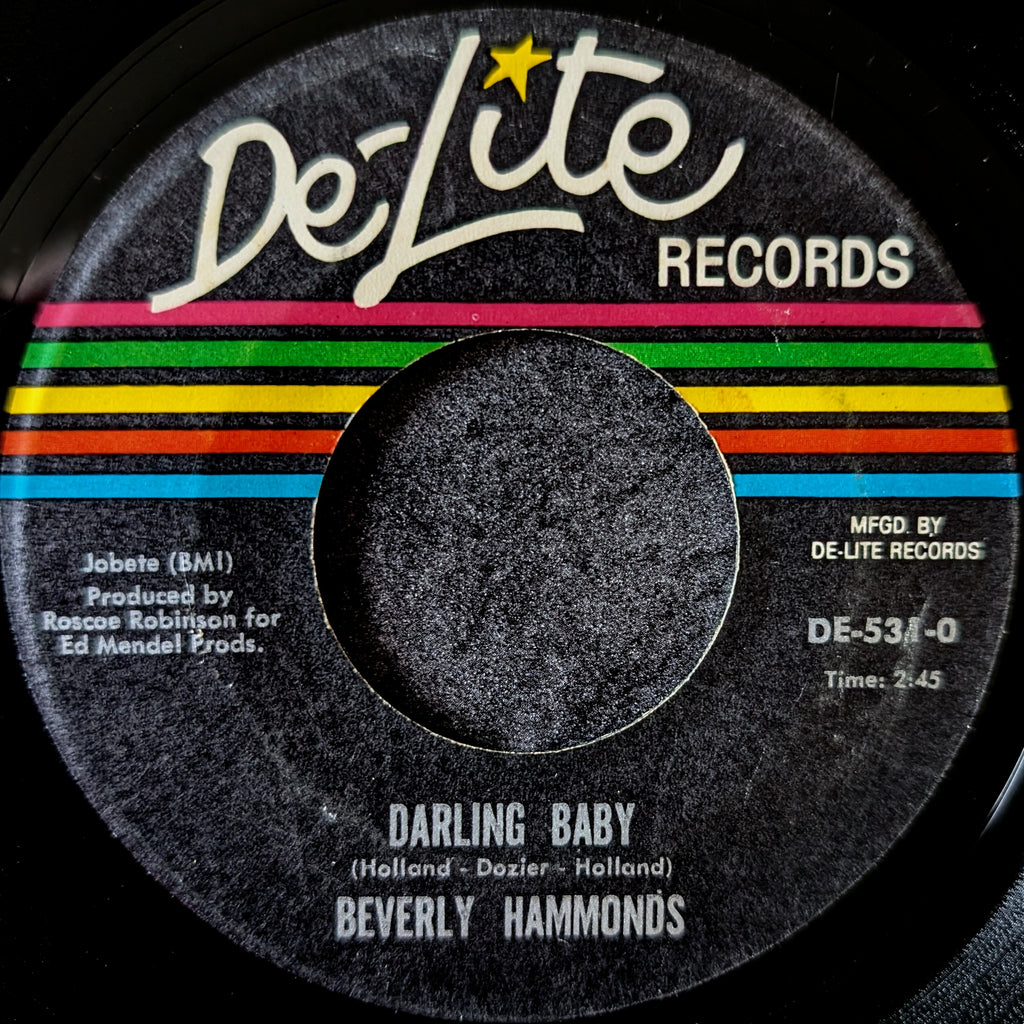 Beverly Hammonds-I wish it would rain/Darling baby