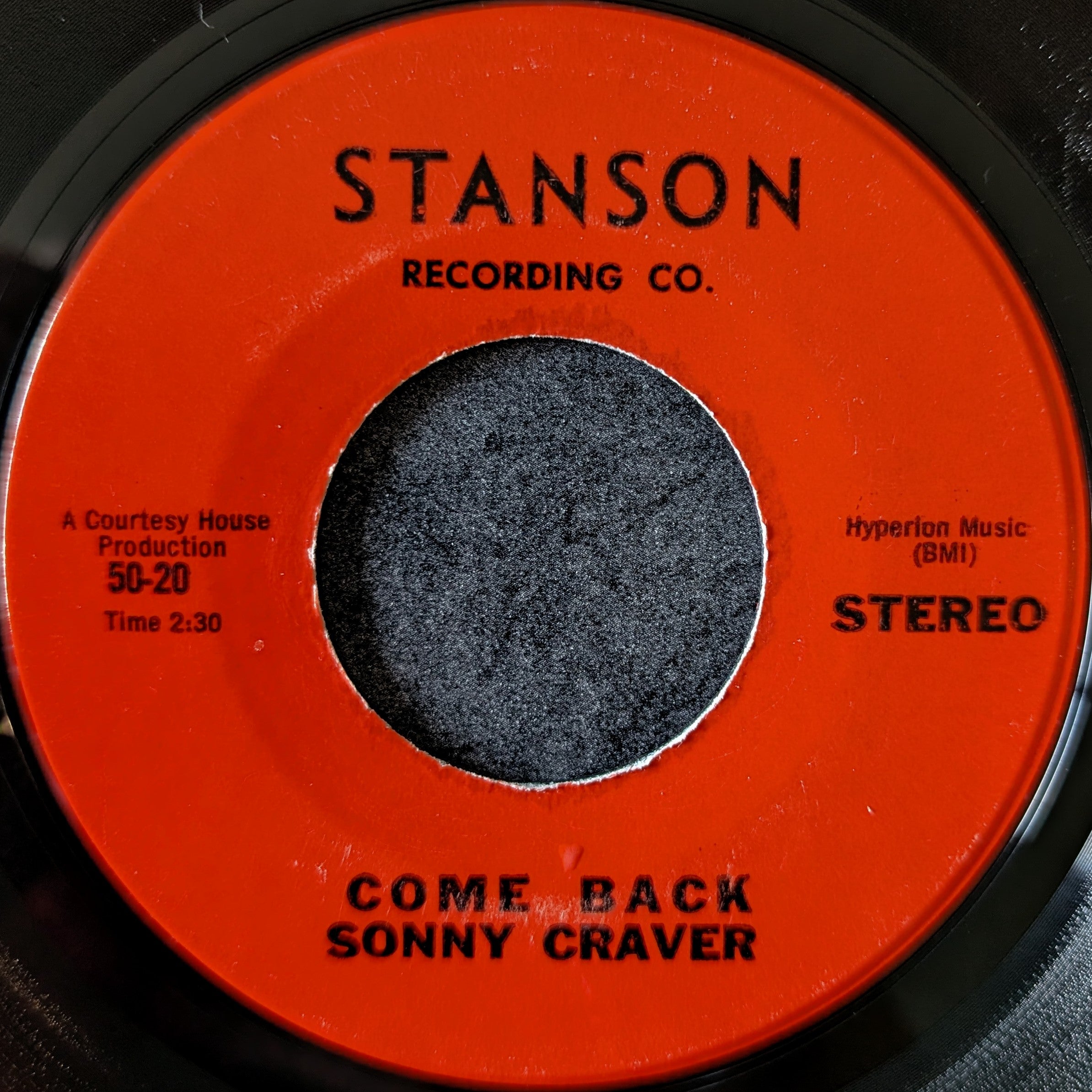 Sonny Craver-Come back/Wrap the world in christmas paper