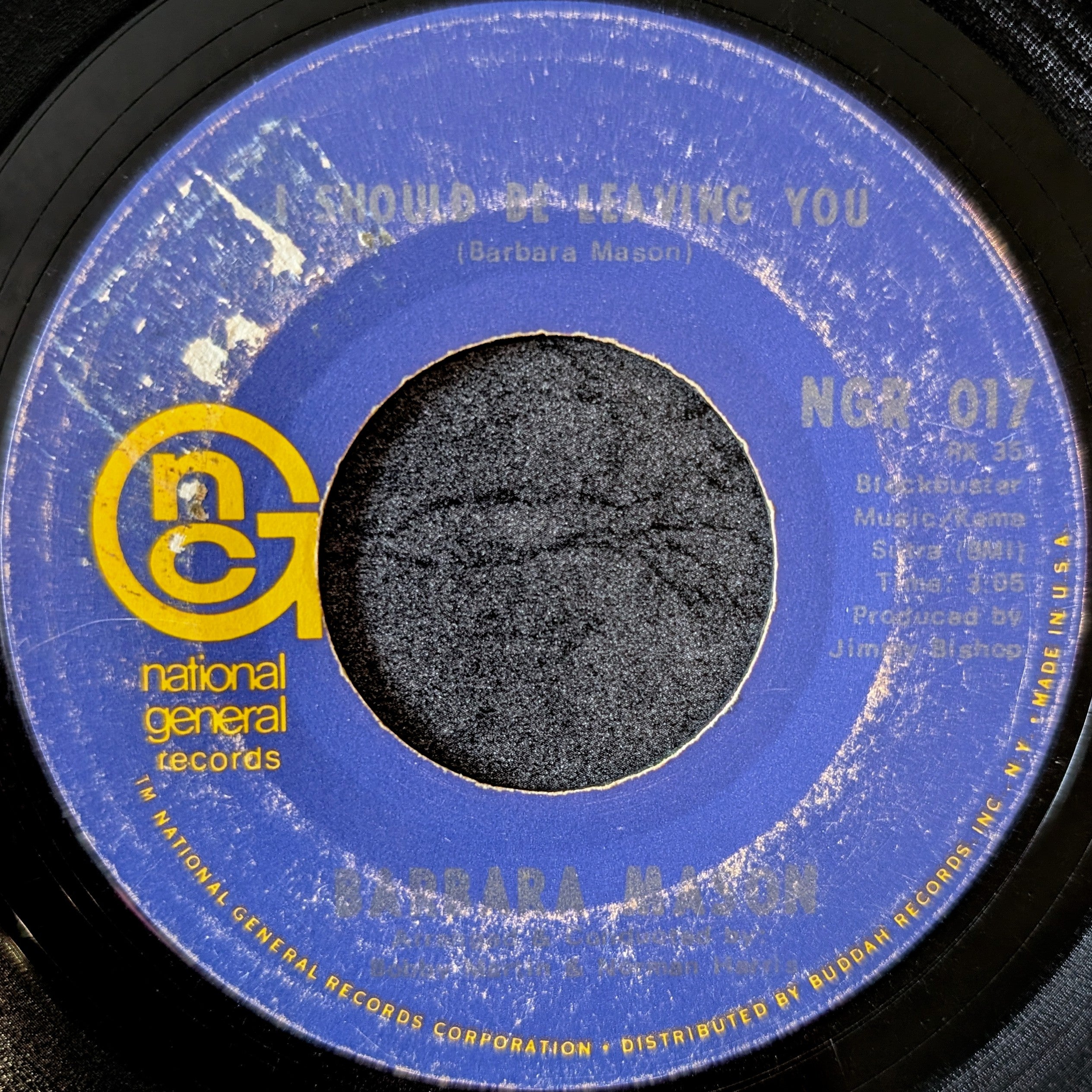 Barbara Mason - When you look at me / I should be leaving you