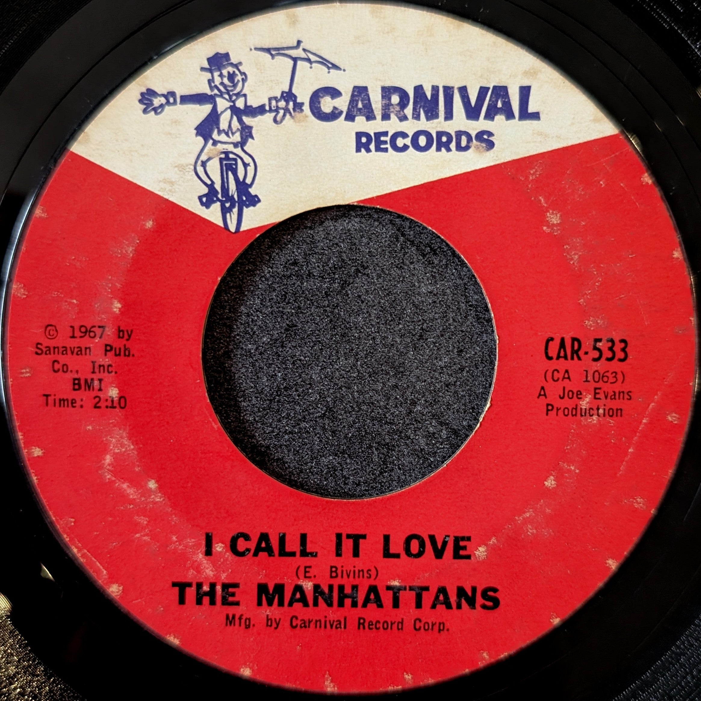 The Manhattans-I call it love/Manhattan Stomp