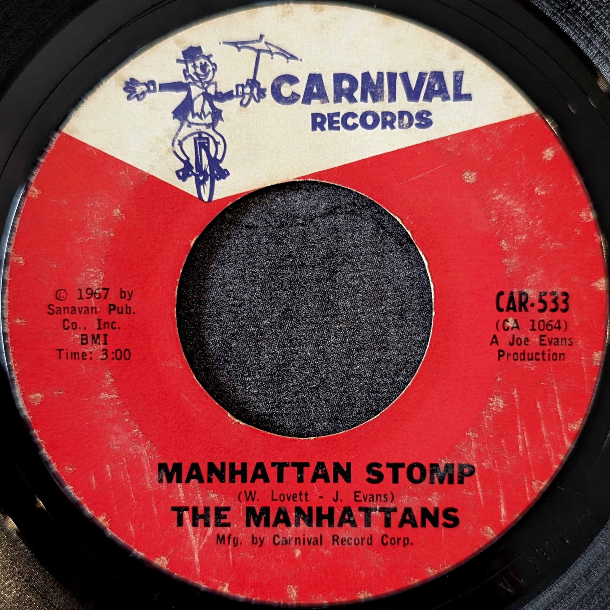 The Manhattans-I call it love/Manhattan Stomp
