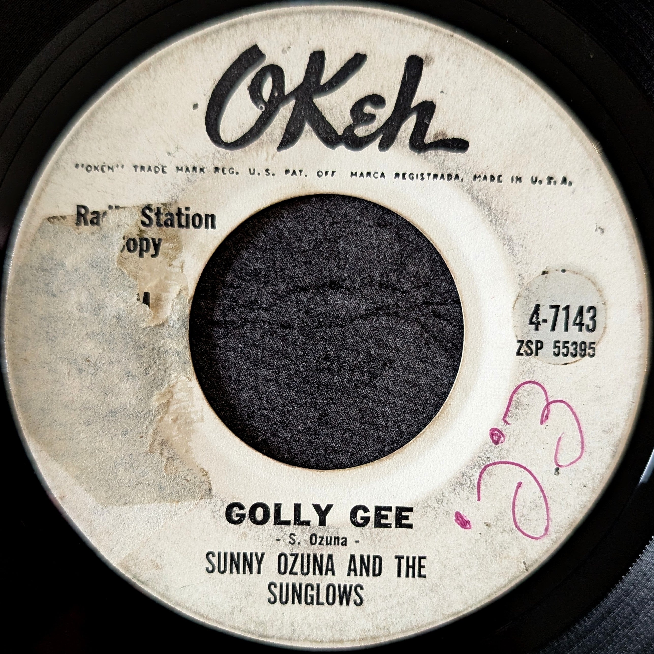 Sunny Ozuna and The Sunglows-Golly gee/Touring
