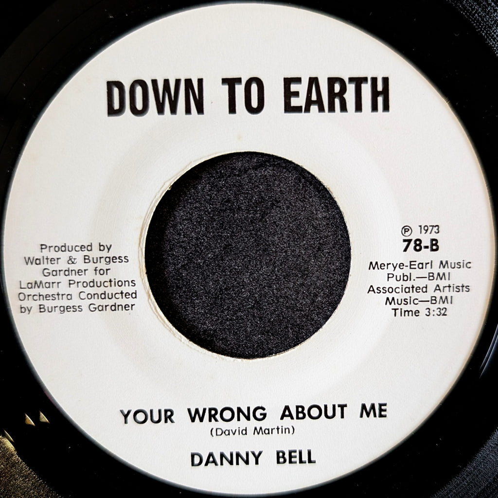 Danny Bell / Call on me / You're wrong about me