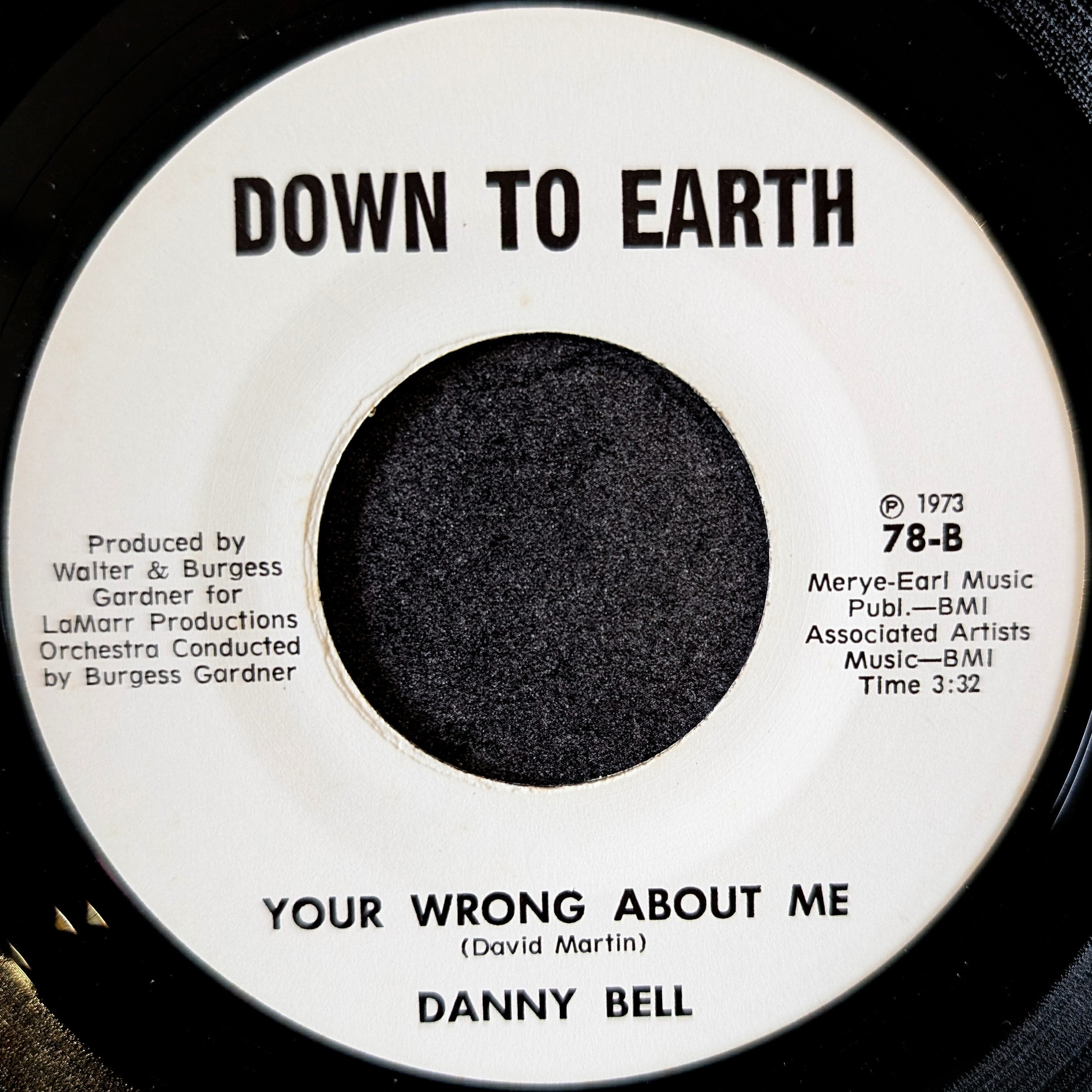 Danny Bell/Call on me/You're wrong about me