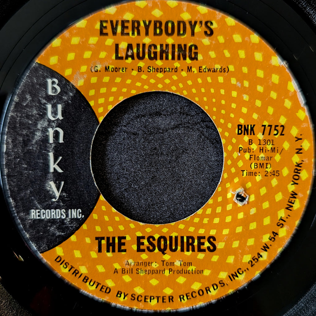 The Esquires-And get away/Everybody's laughing