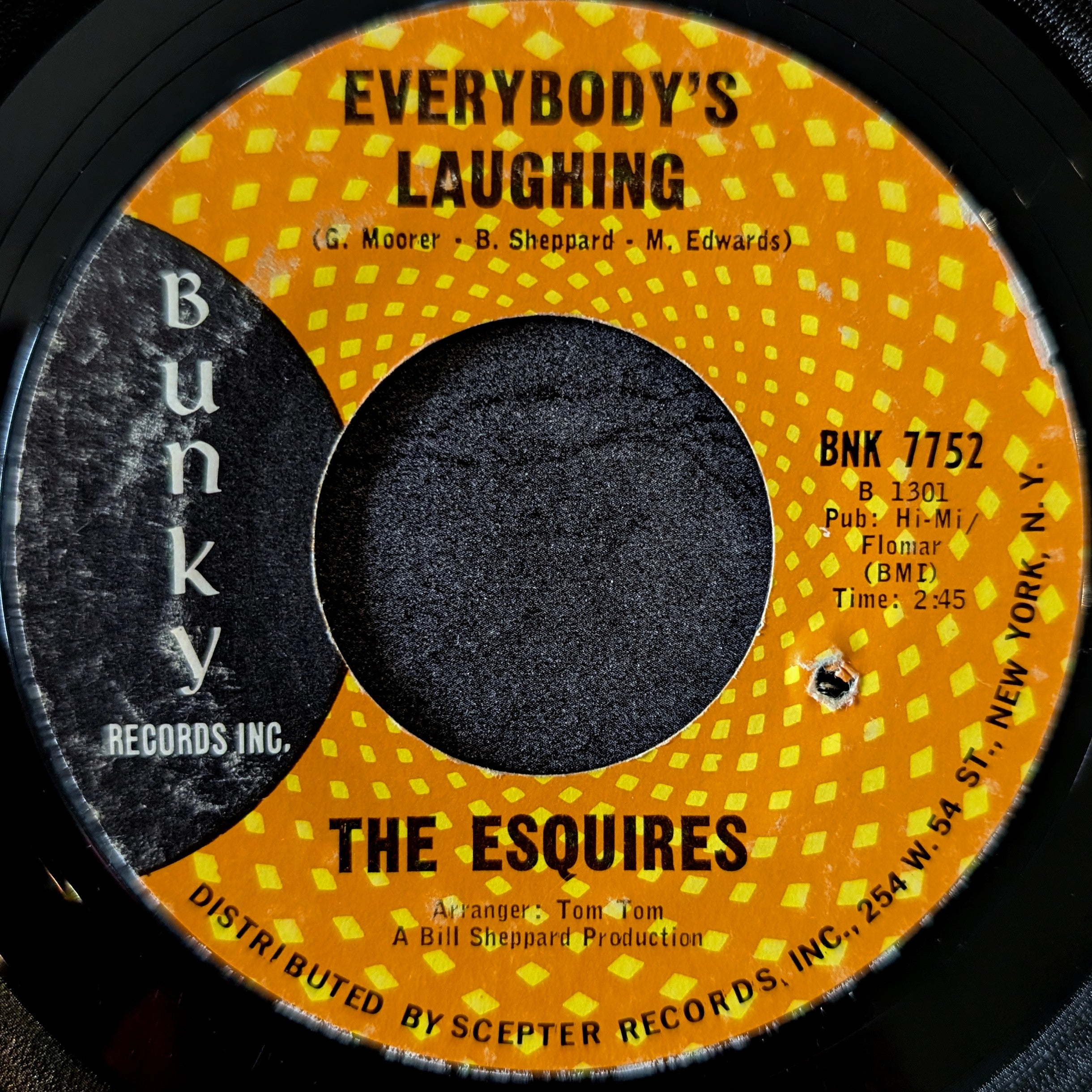 The Esquires-And get away/Everybody's laughing