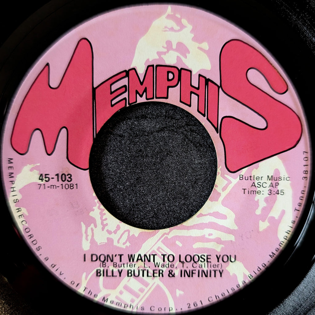 Billy Butler & Infinity-I don't want to lose you/Free yourself