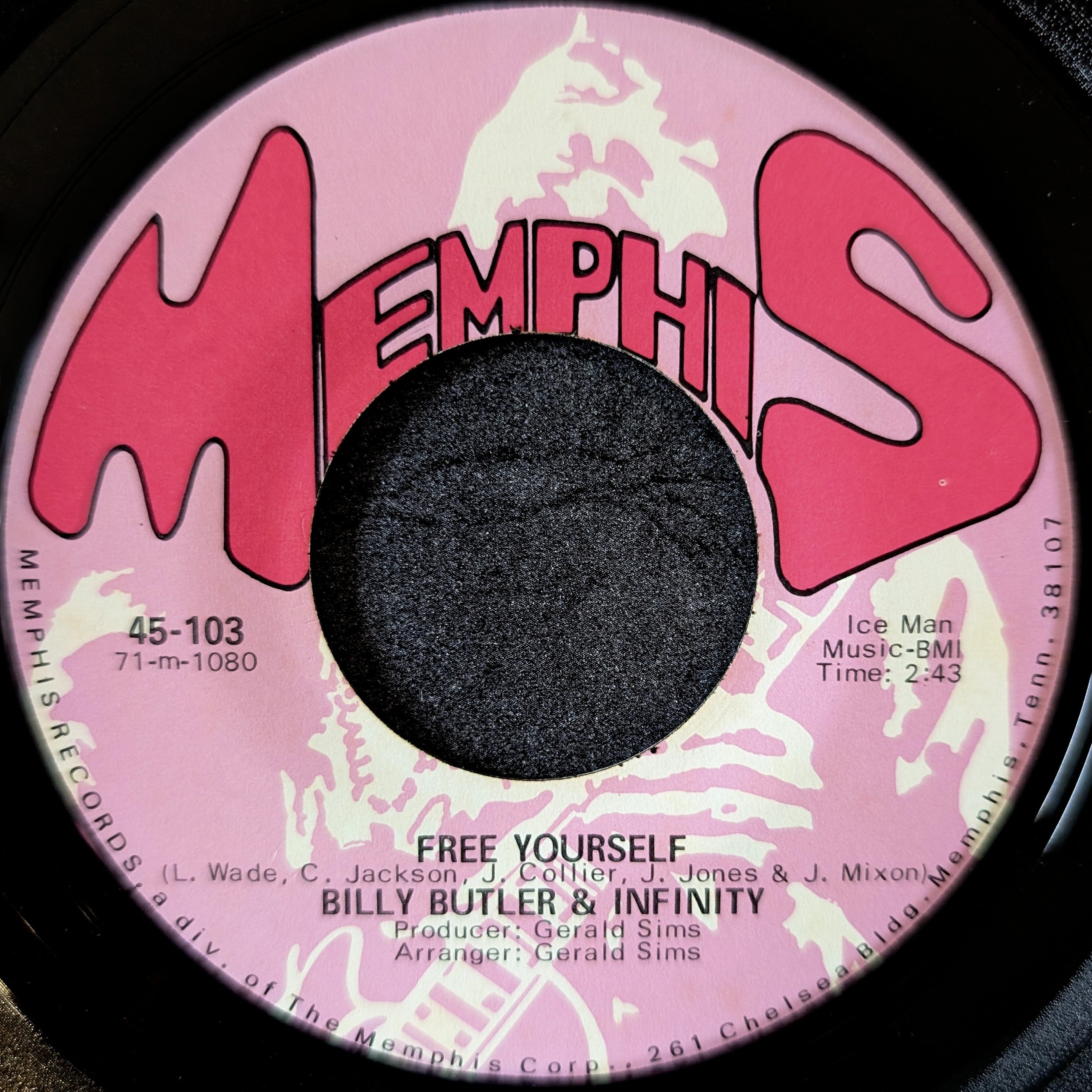 Billy Butler & Infinity-I don't want to lose you/Free yourself