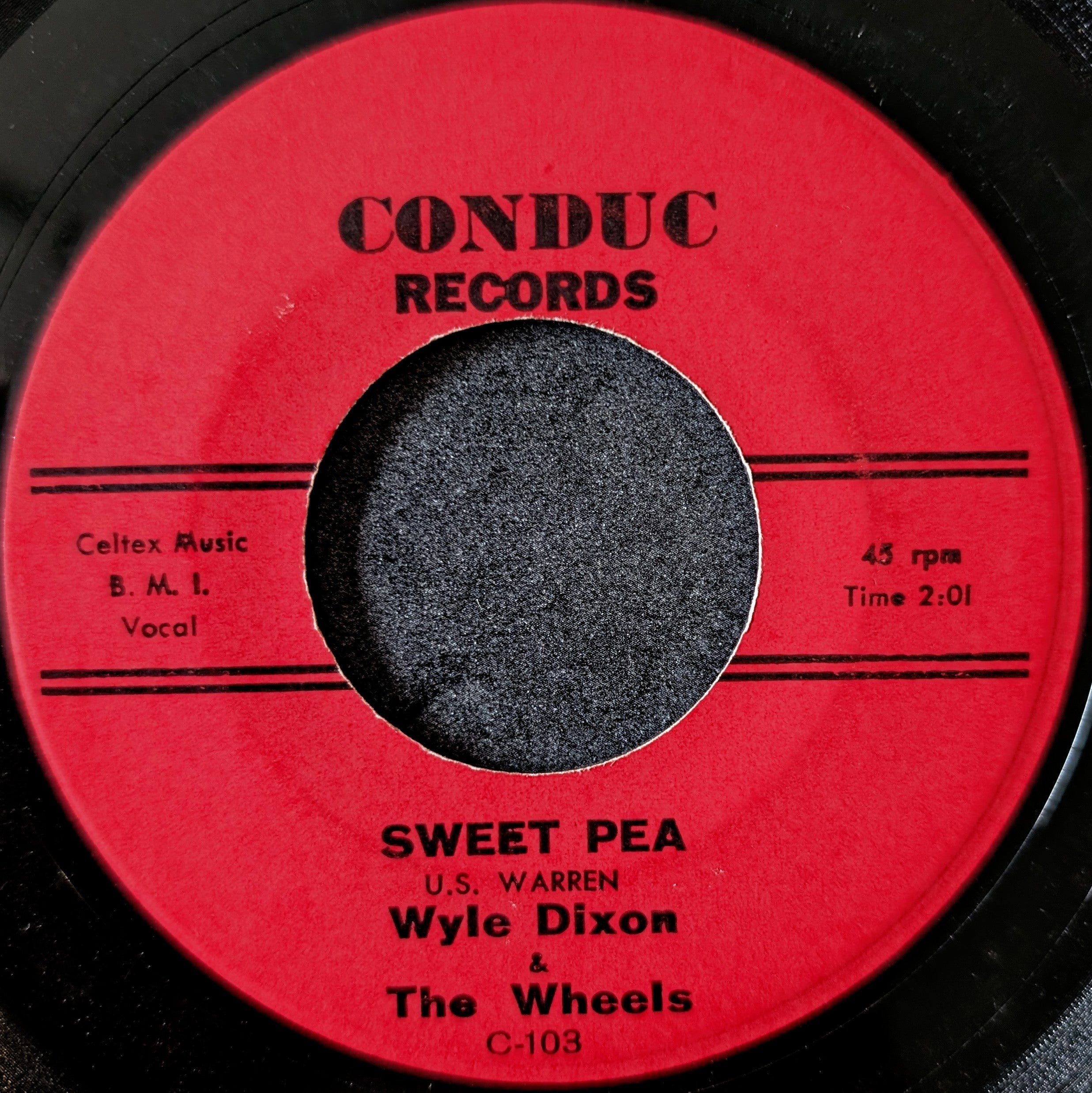 Wyle Dixon & The Wheels-Sweet Pea/Sad Times