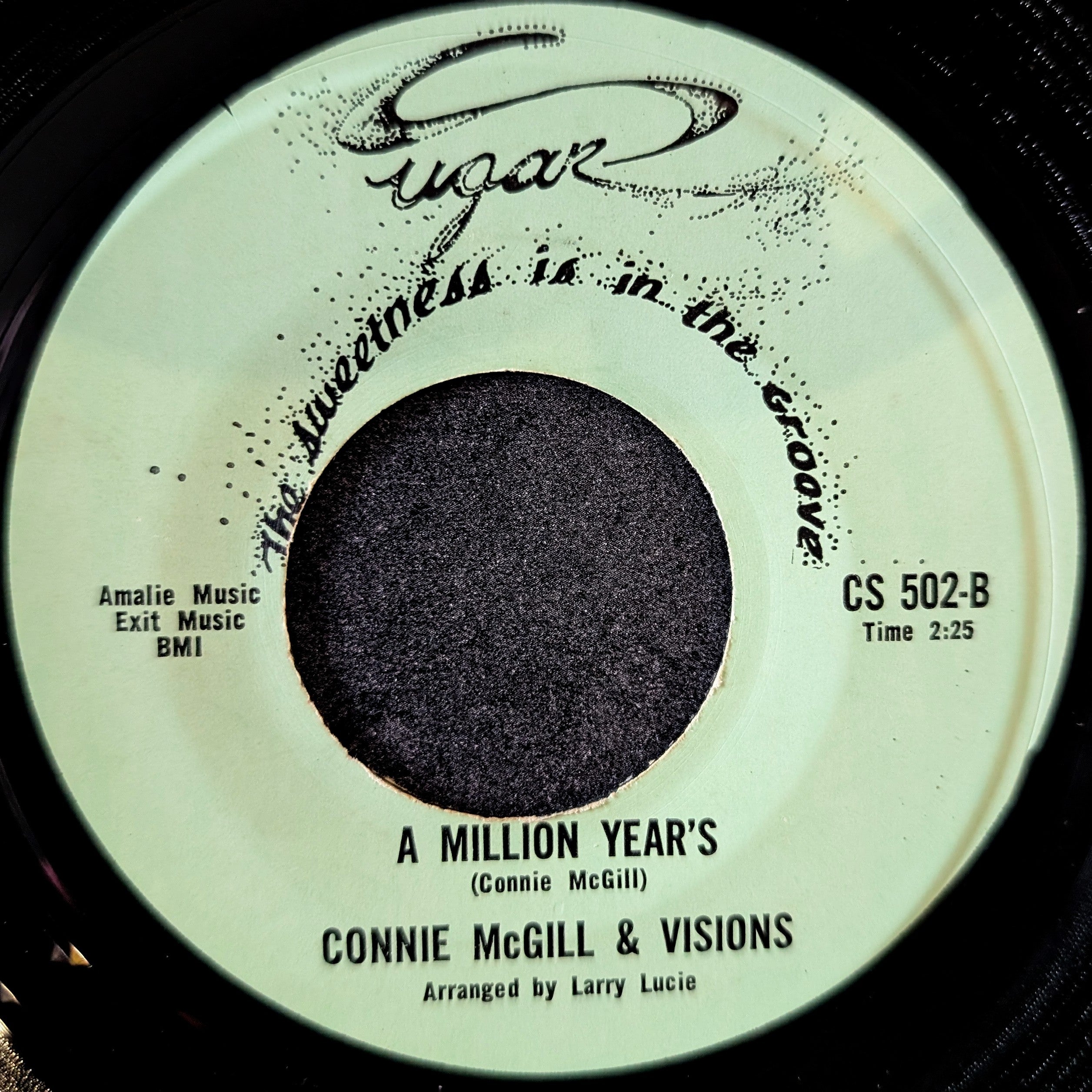 Connie Mcgill & The Visions-I want to be free/A million year's