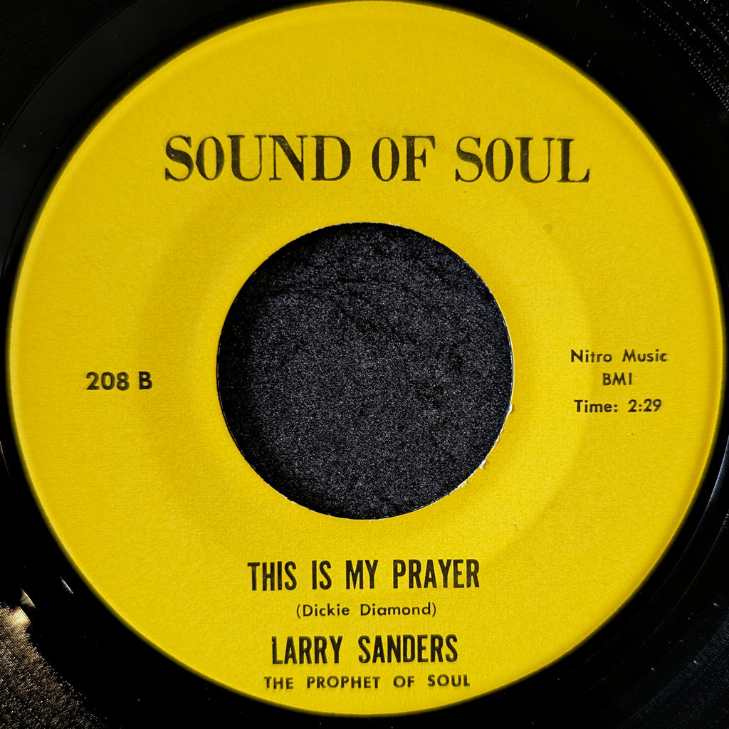 Larry Sanders - This World / This Is My Prayer