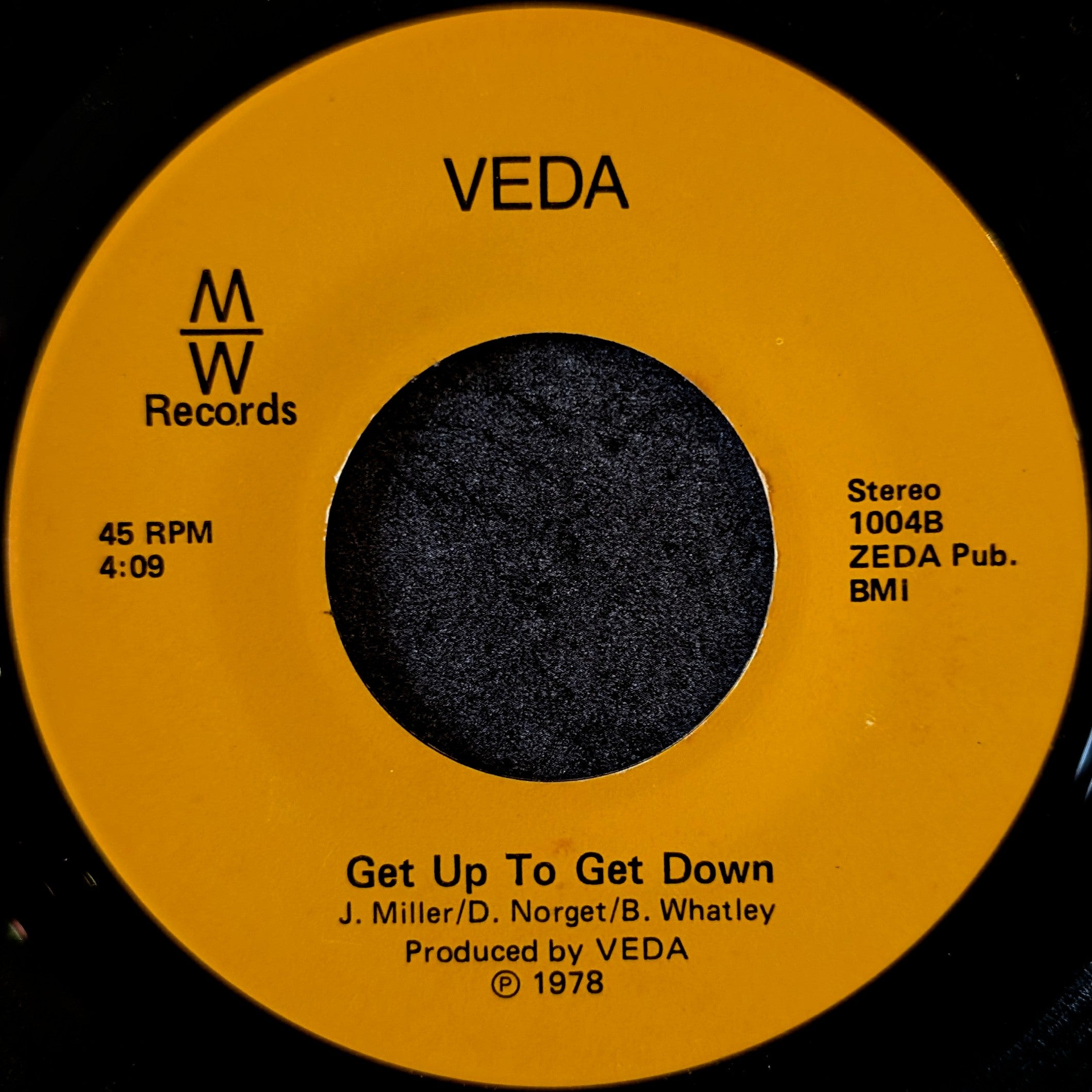 Veda-You can love again/Get up to get down