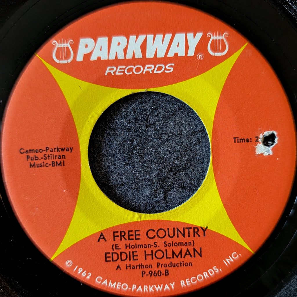 Eddie Holman-This can't be true/A free country
