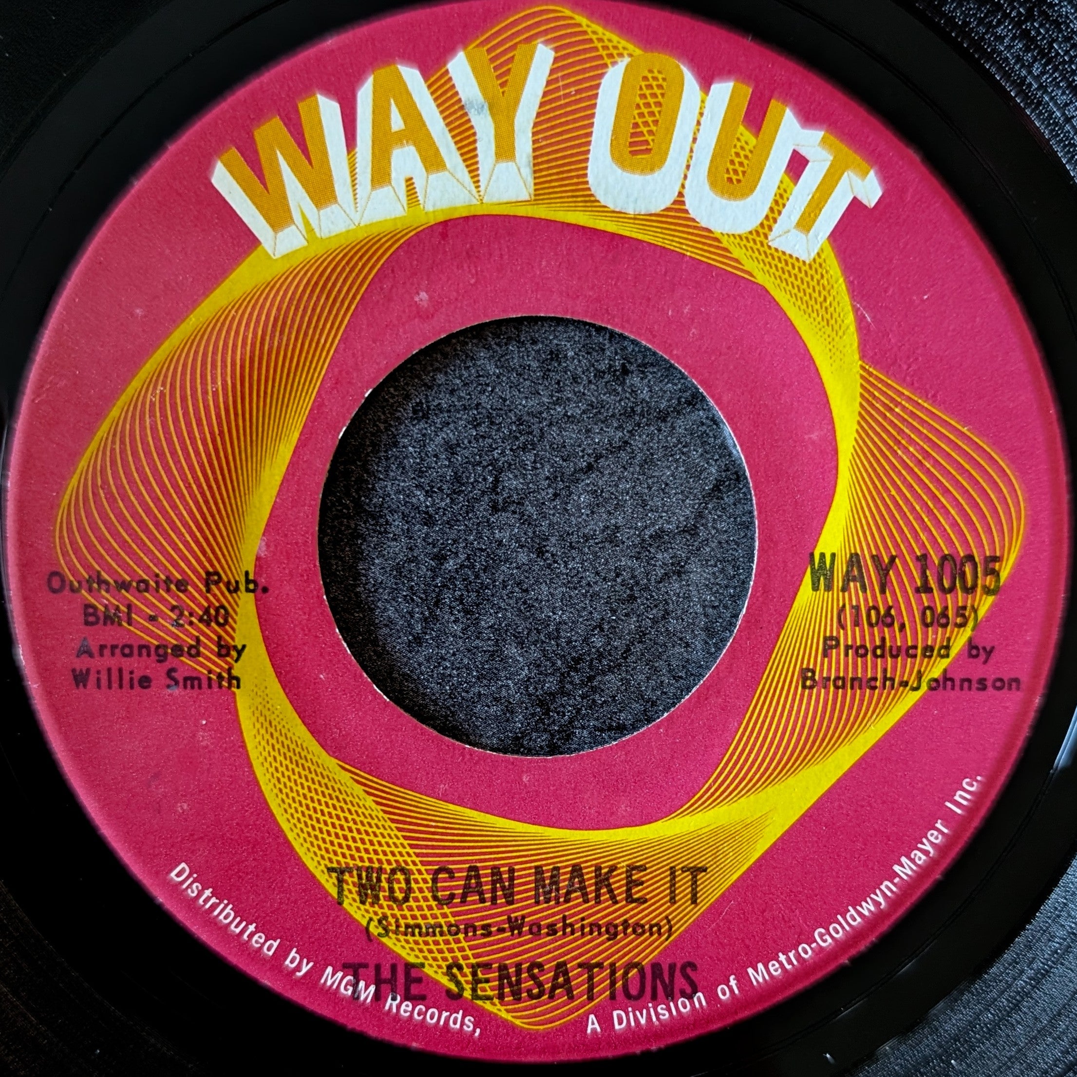 The Sensations-It's a new day/Two can make it