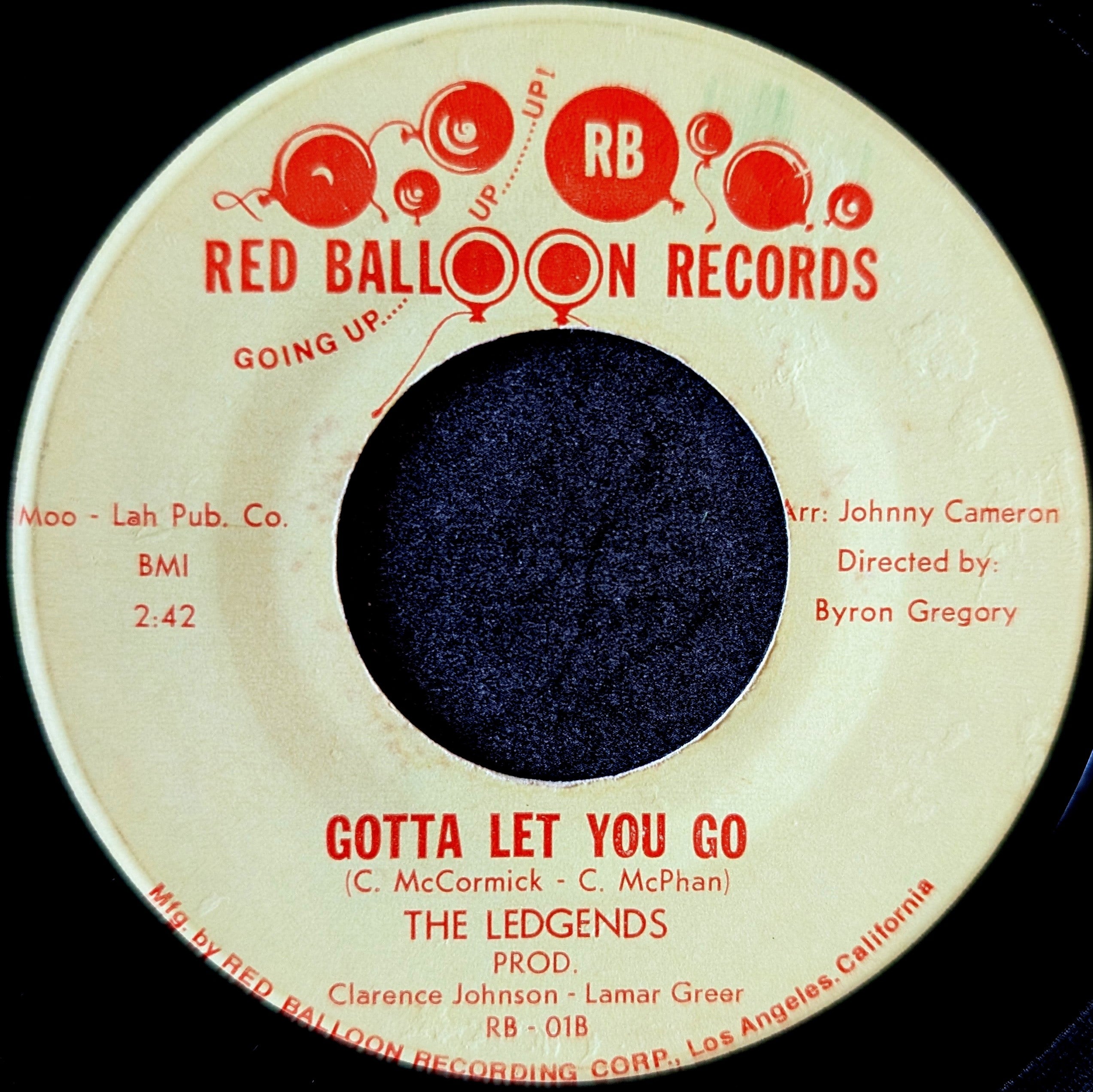 The Ledgends-Something to remember you by/Gotta let you go