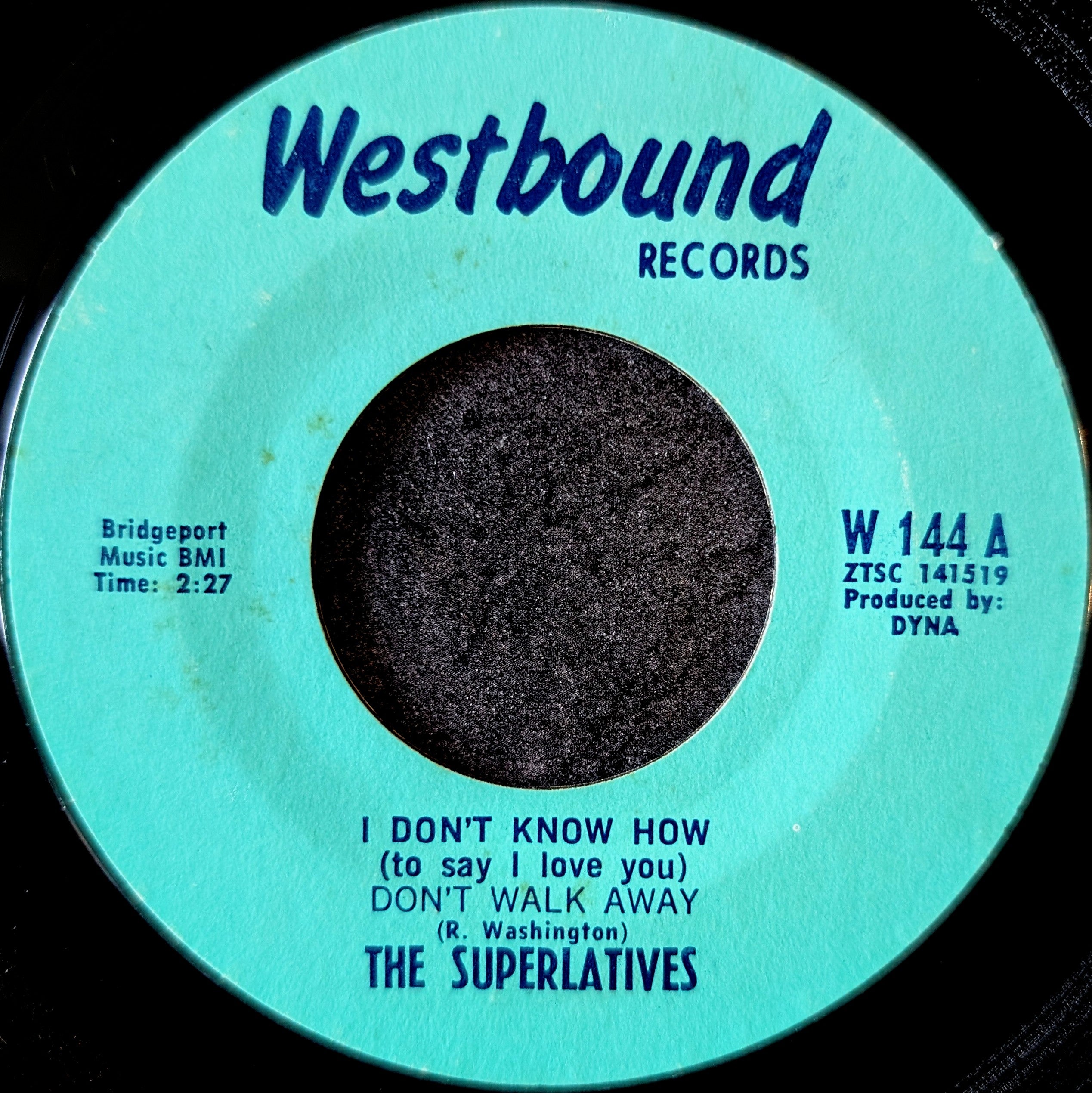 The Superlatives-I don't know how(To say I love you)Don't walk away/Lonely in a crowd