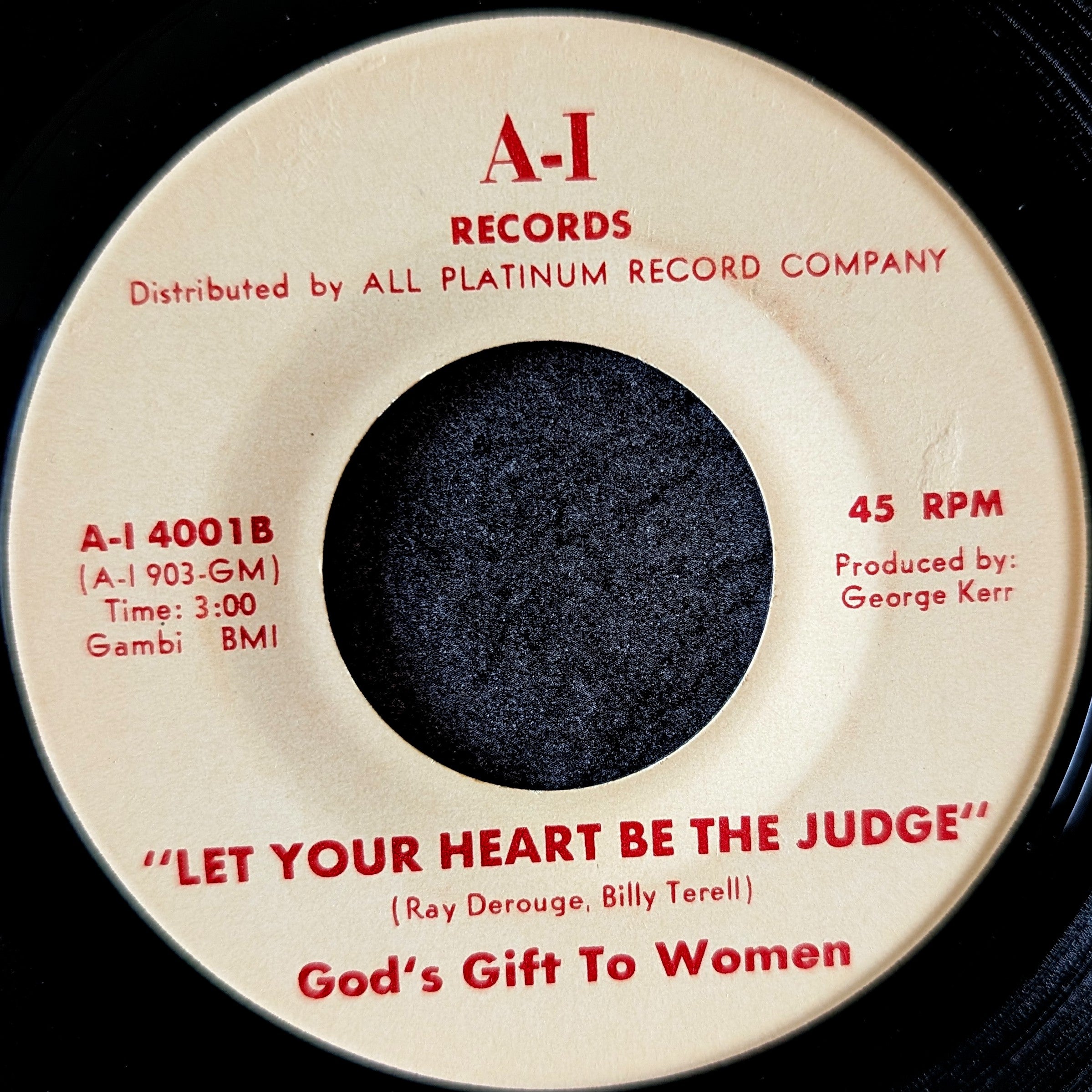 God's Gift to women-If this is reality(I want fantasy)/Let your heart be the judge