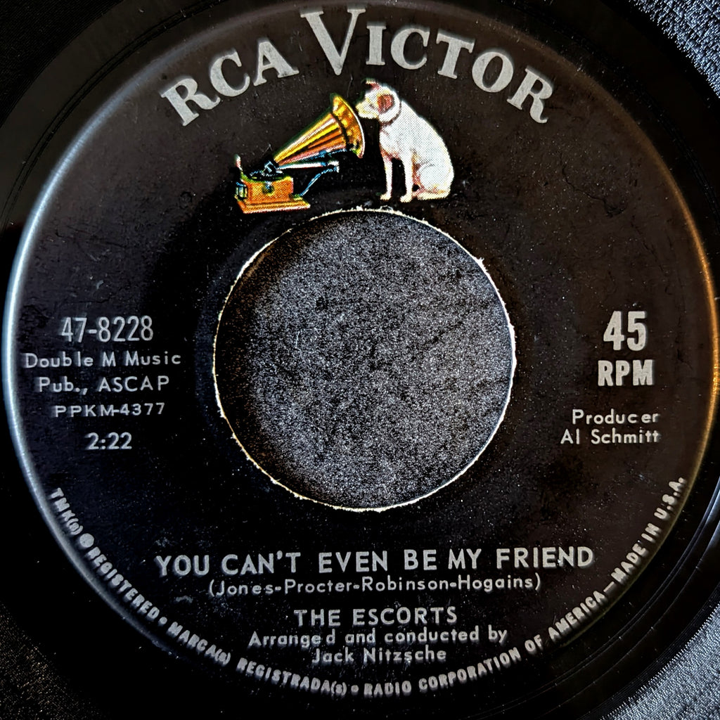 The Escorts-You can't even be my friend/Itchy coo
