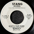 The Moments-What's your name/What's your name
