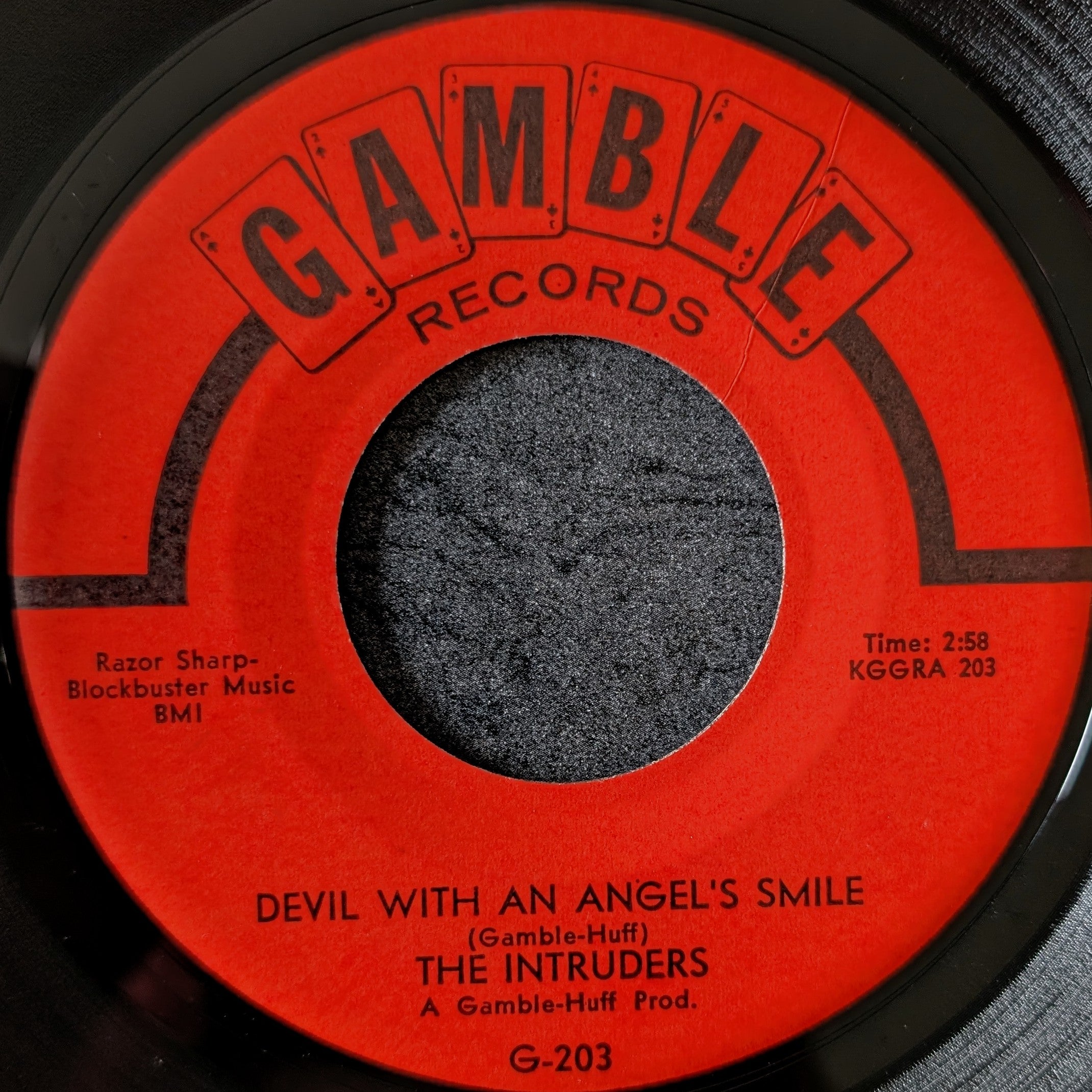 The Intruders-Devil with an angel's smile/A book for the broken hearted