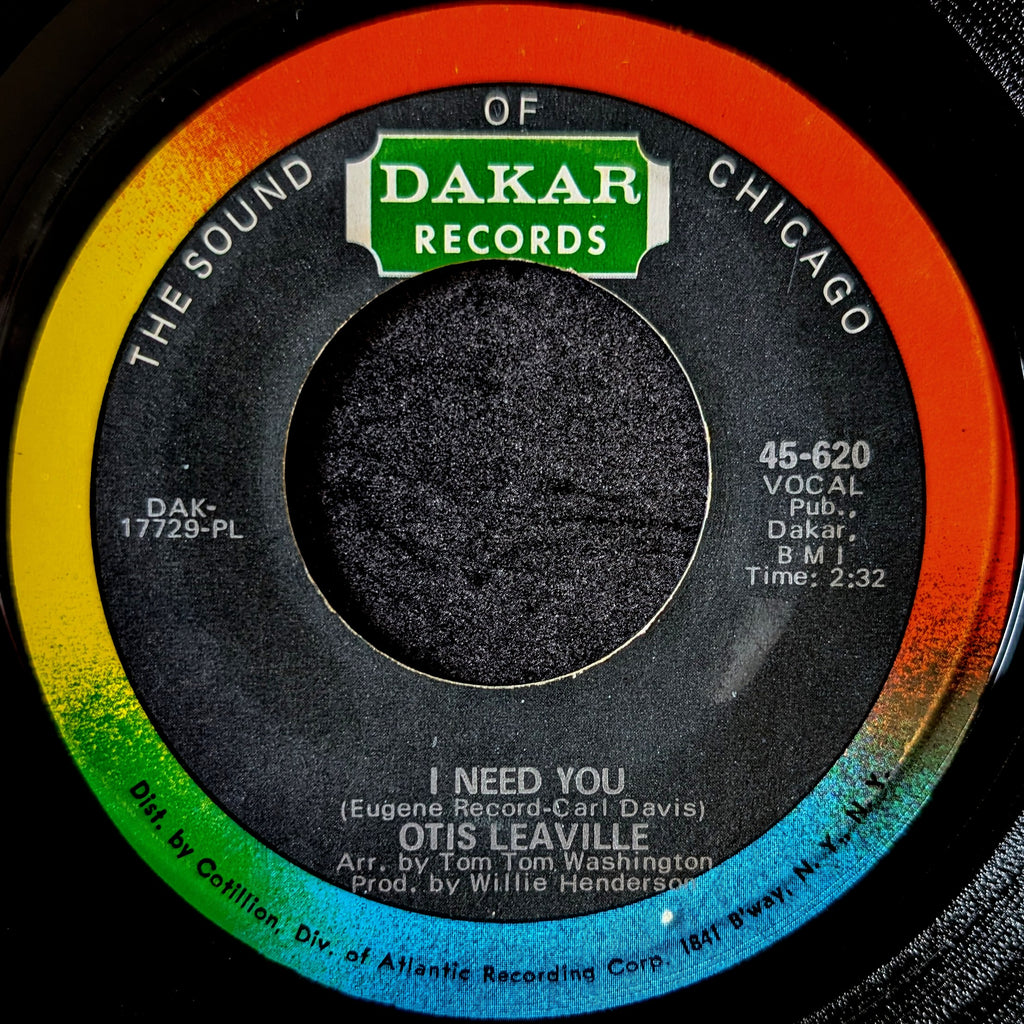 Otis Leavill - Love Uprising / I Need You