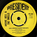 Archie Bell & The Drells-Girls grow up faster than boys/Love's gonna rain on you