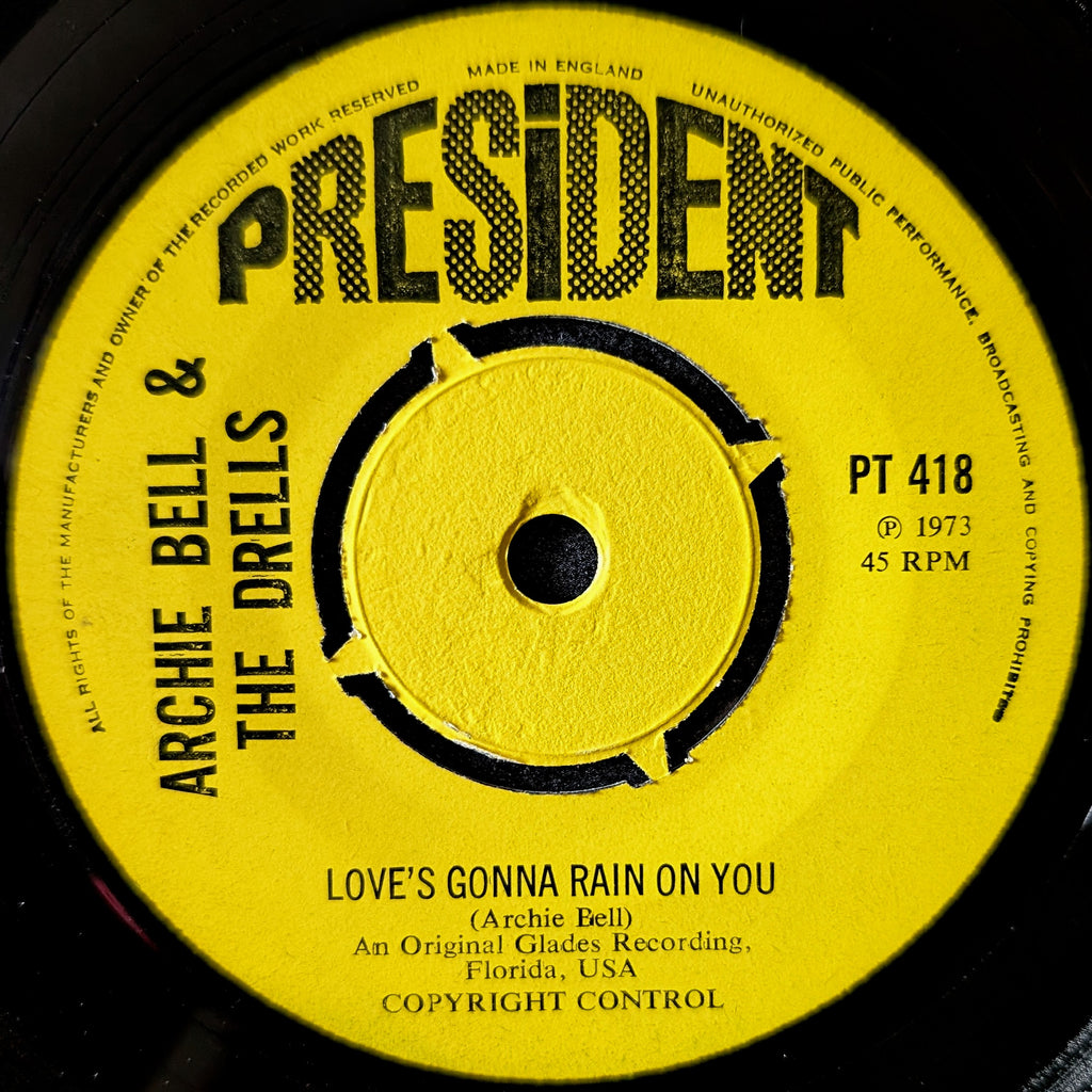 Archie Bell & The Drells-Girls grow up faster than boys/Love's gonna rain on you