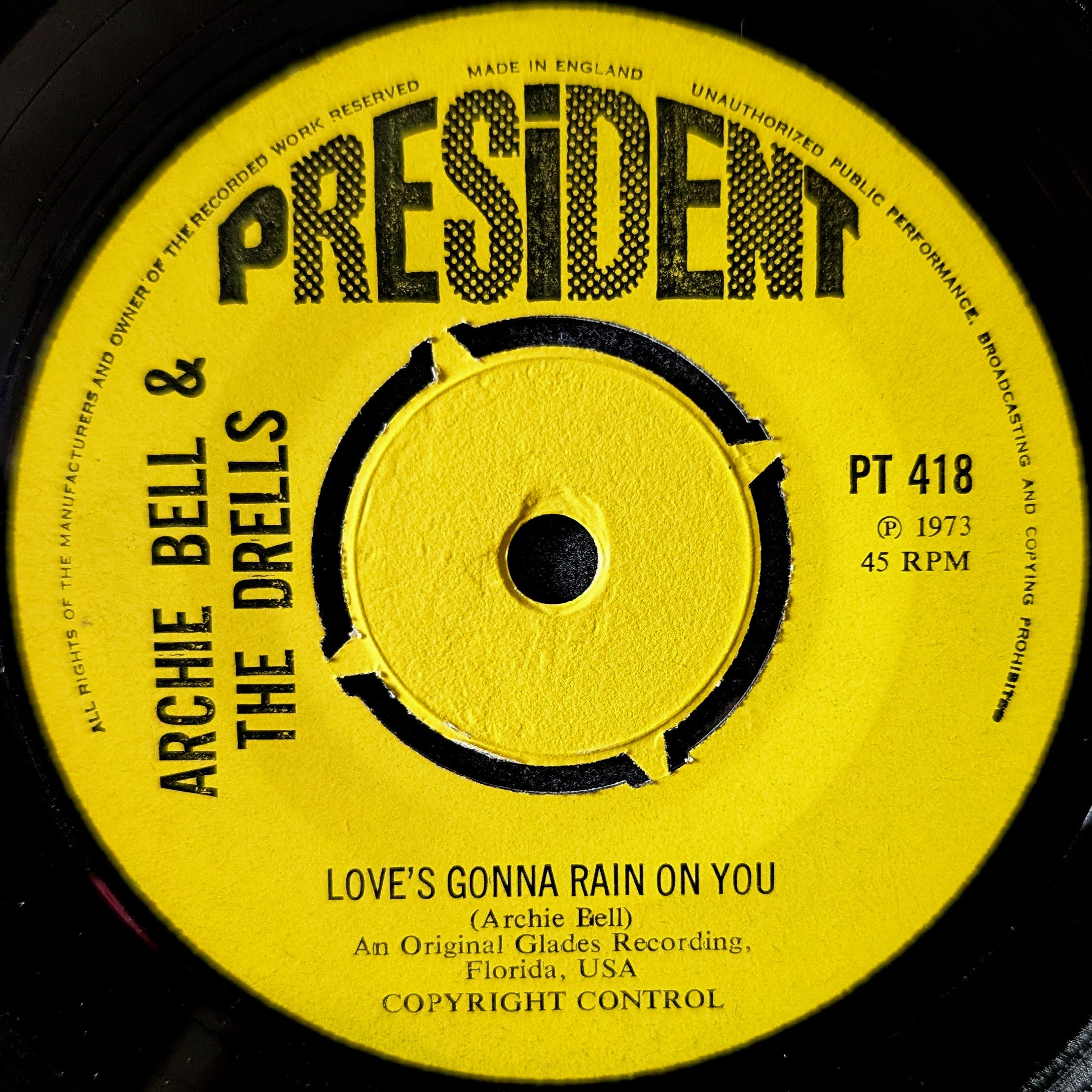 Archie Bell & The Drells-Girls grow up faster than boys/Love's gonna rain on you