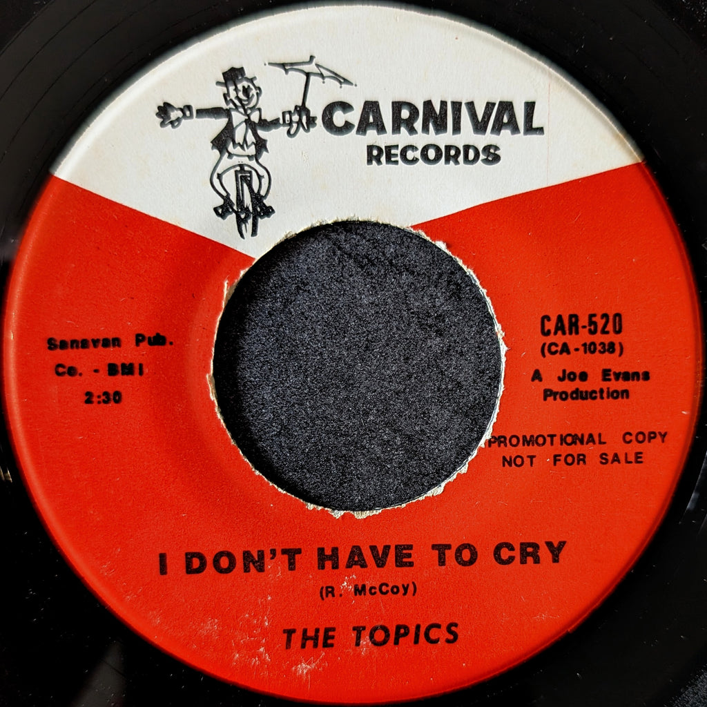 The Topics - She's So Fine / I Don't Have to Cry