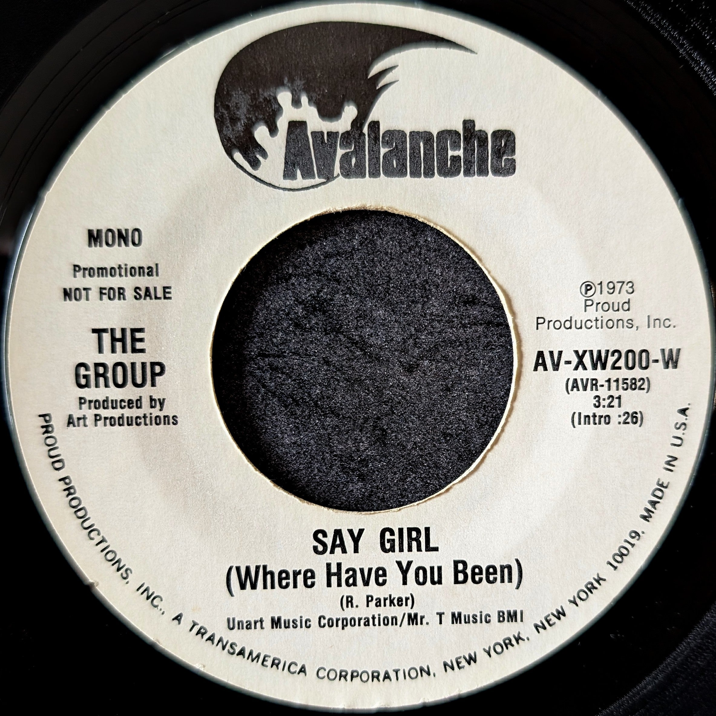 The Group-Say Girl(Where have you been)/Say Girl(Where have you been)