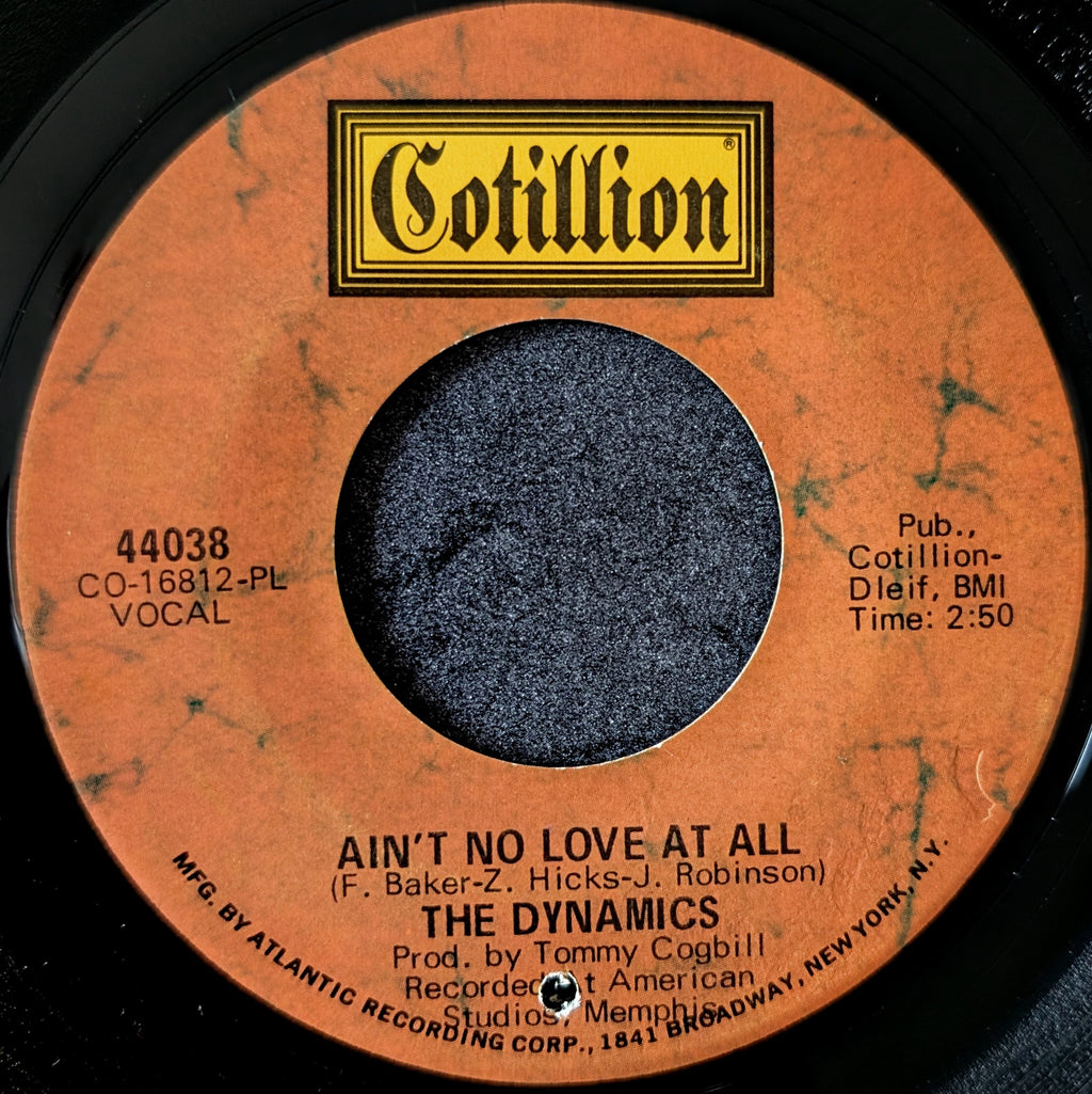 The Dynamics-Ain't no love at all/What would I do