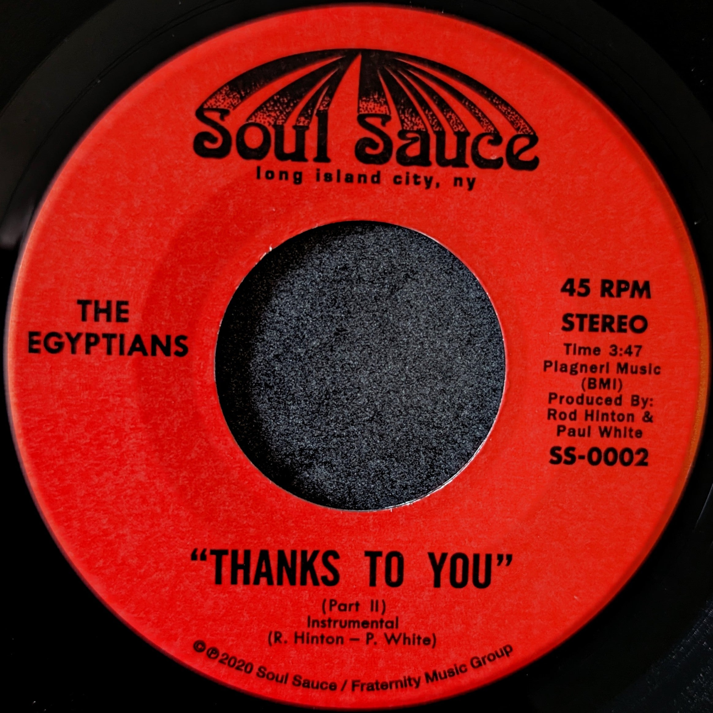 The Egyptians-Thanks to you/Thanks to you