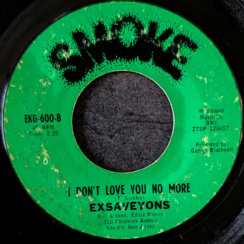 Exsaveyons-Somewhere/I don't love you no more