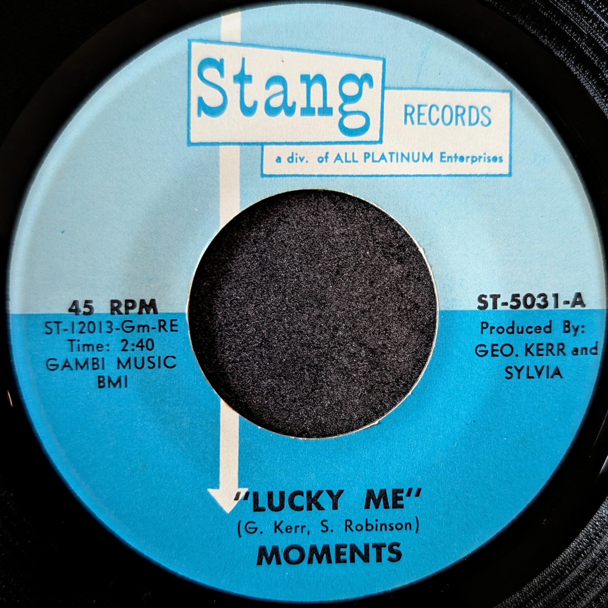 Moments - Lucky me / I lost a bird in the hand (reaching for two in the bush)