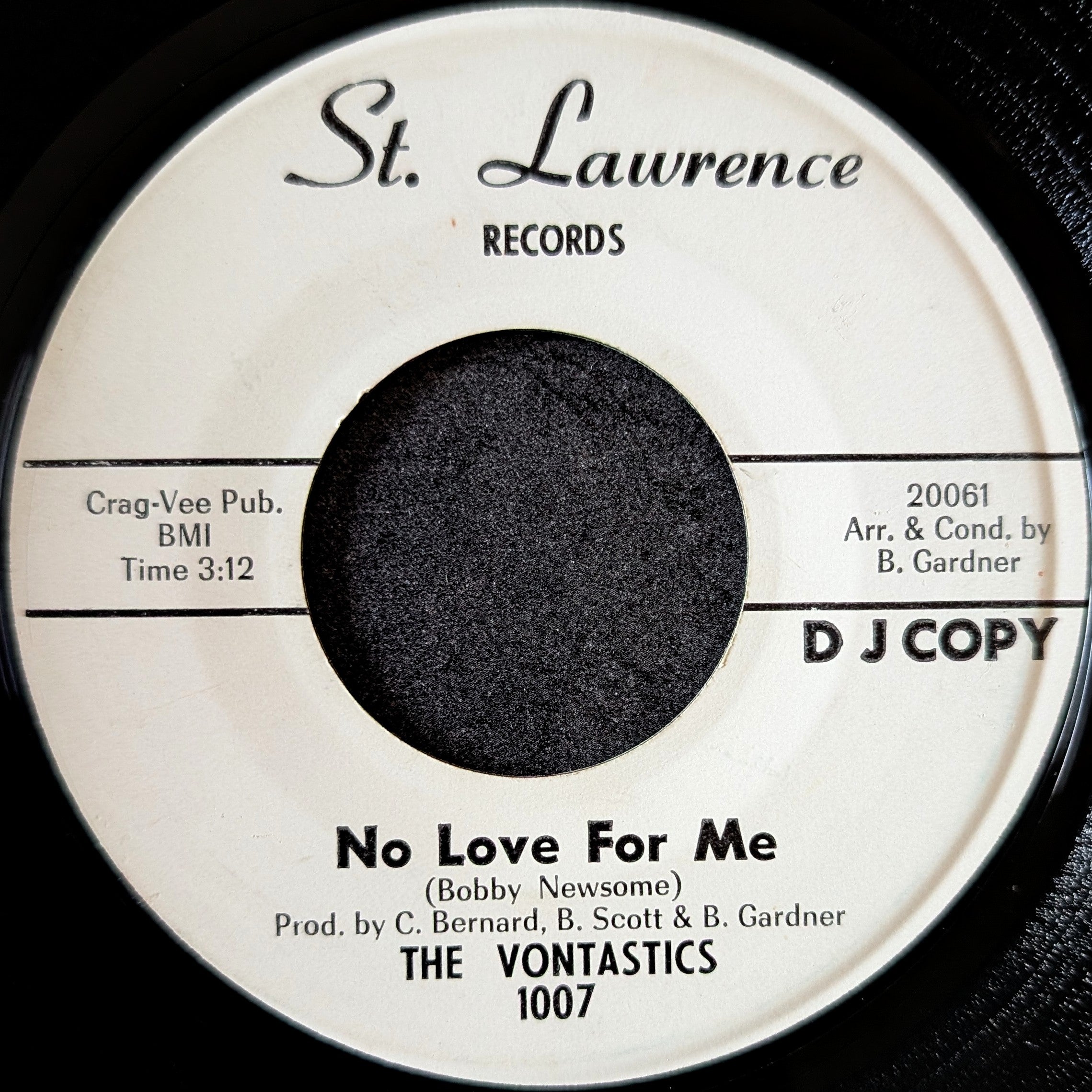 The Vontastics-No love for me/Peace of mind