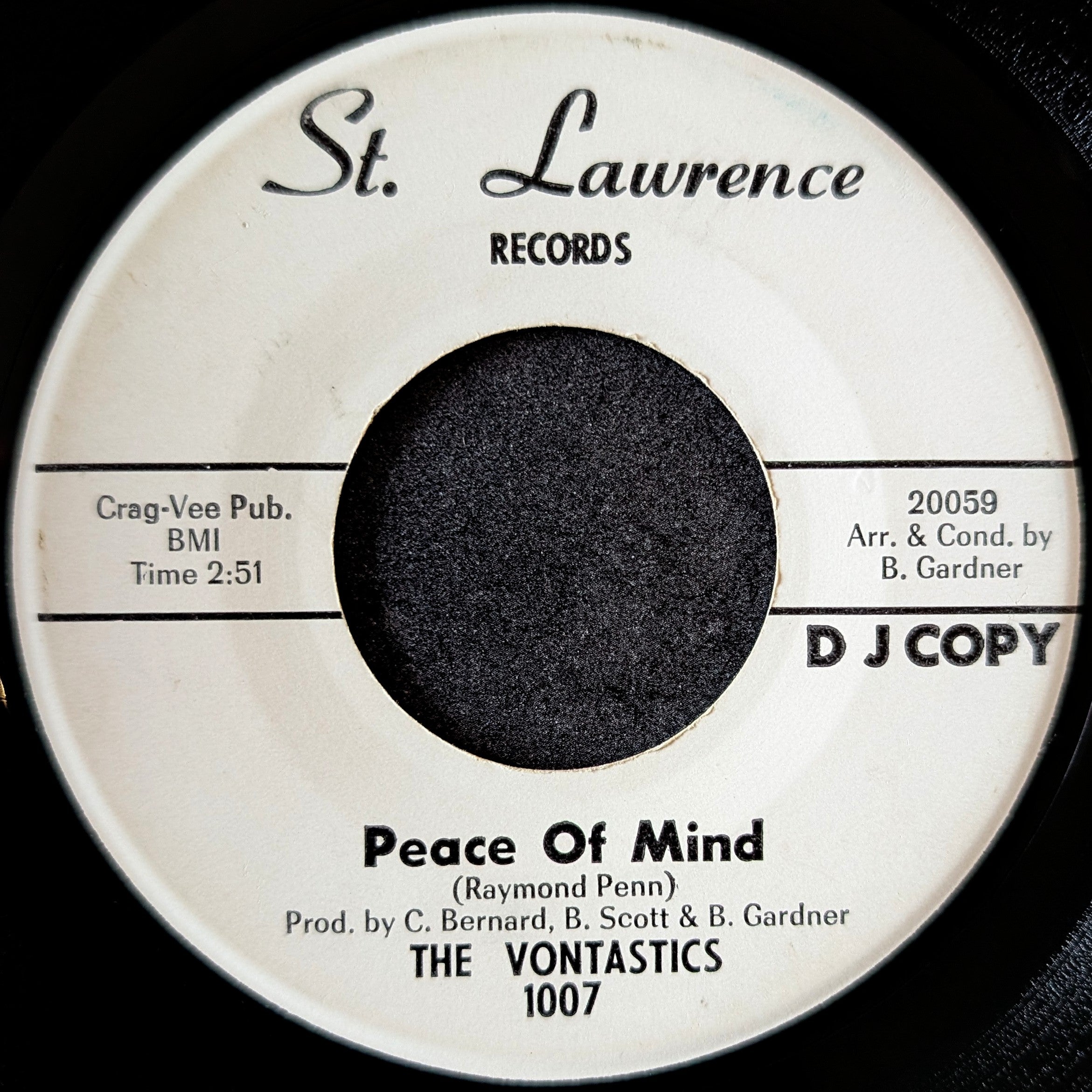 The Vontastics-No love for me/Peace of mind