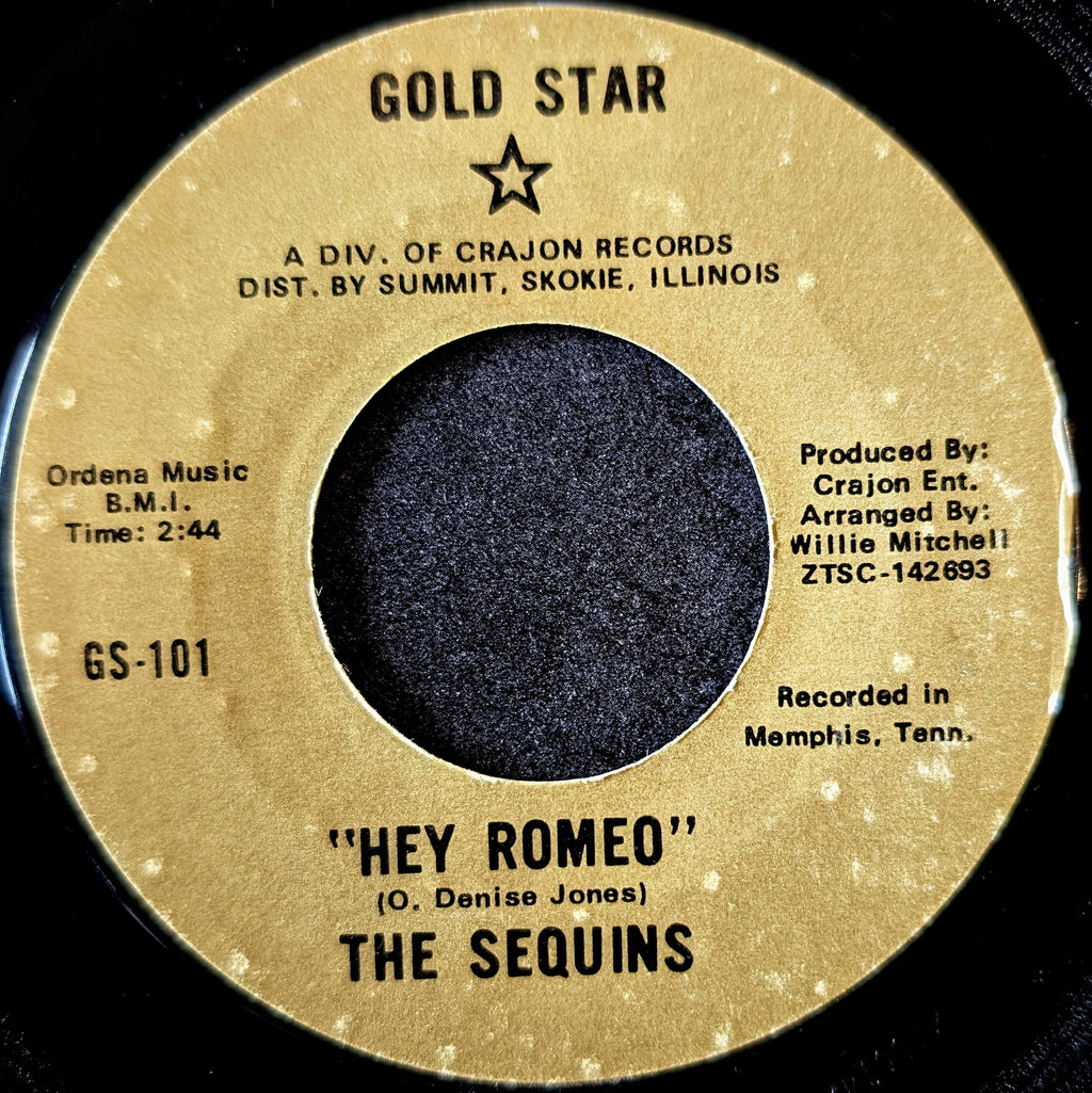 The Sequins-Hey Romeo/I've got to overcome