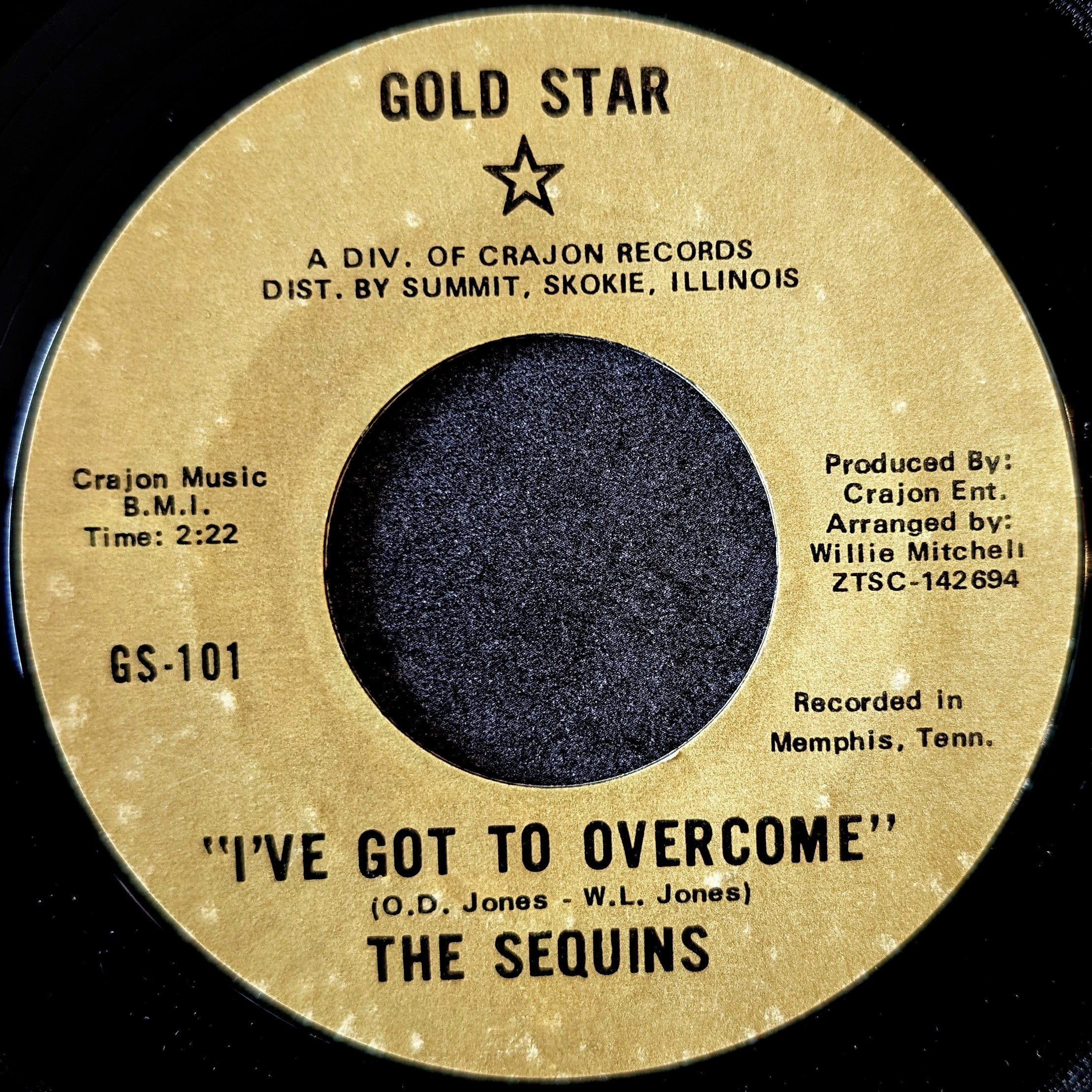 The Sequins-Hey Romeo/I've got to overcome