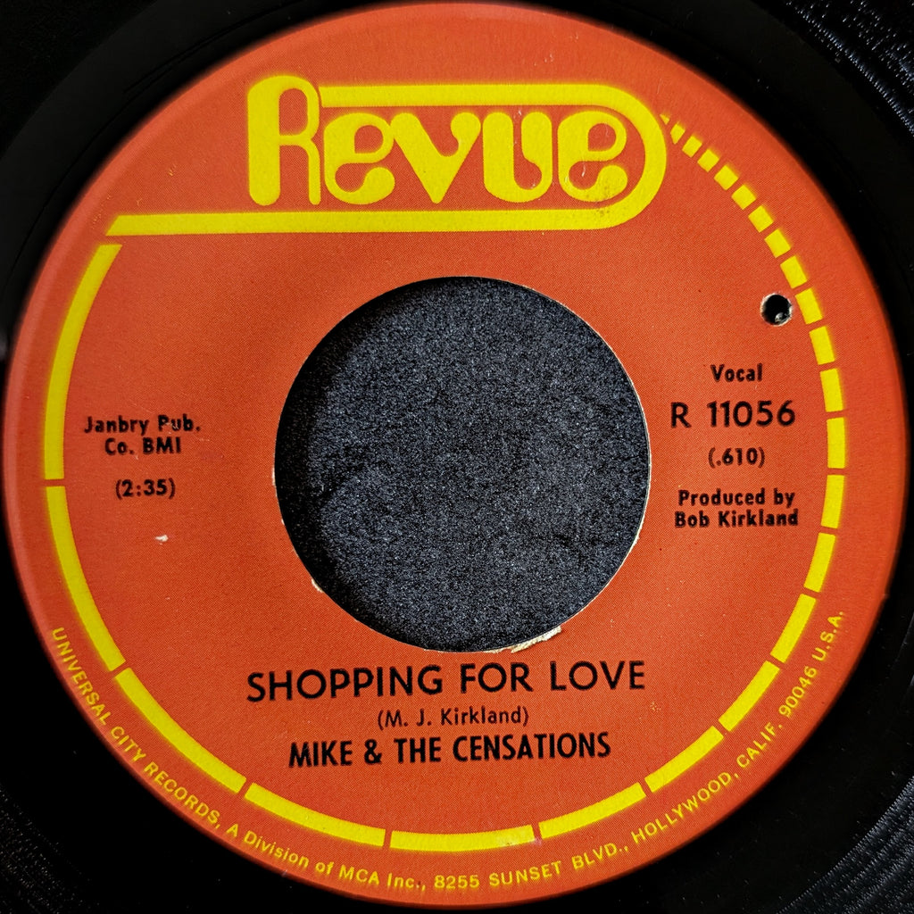 Mike & The Censations-The Straw(That broke the camel's back)/Shopping for love