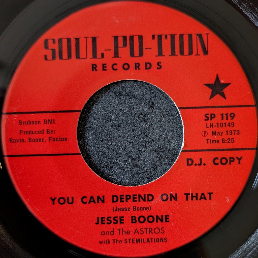 Jesse Boone and The Astros-I got to love you/You can depend on that