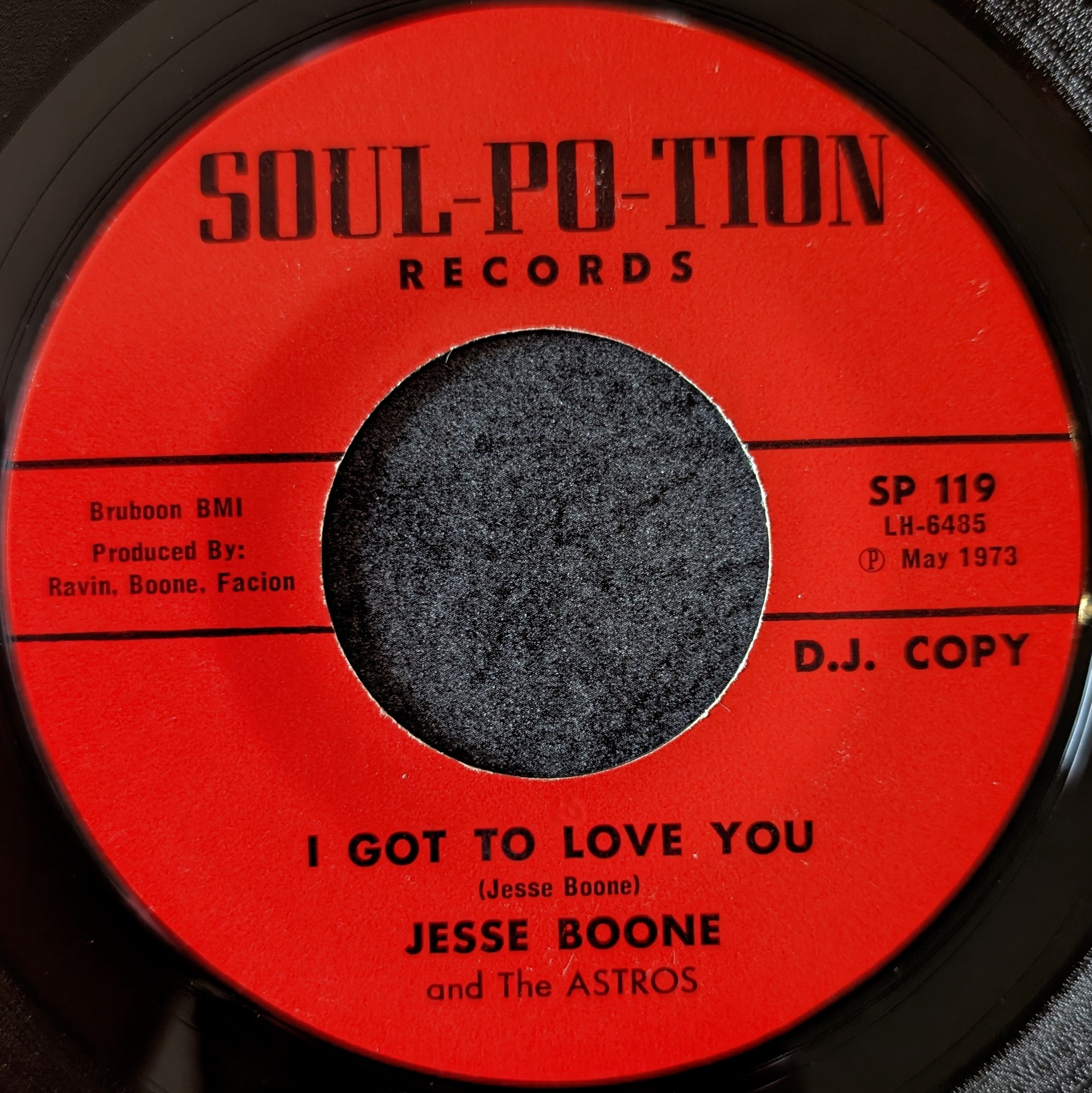 Jesse Boone and The Astros-I got to love you/You can depend on that