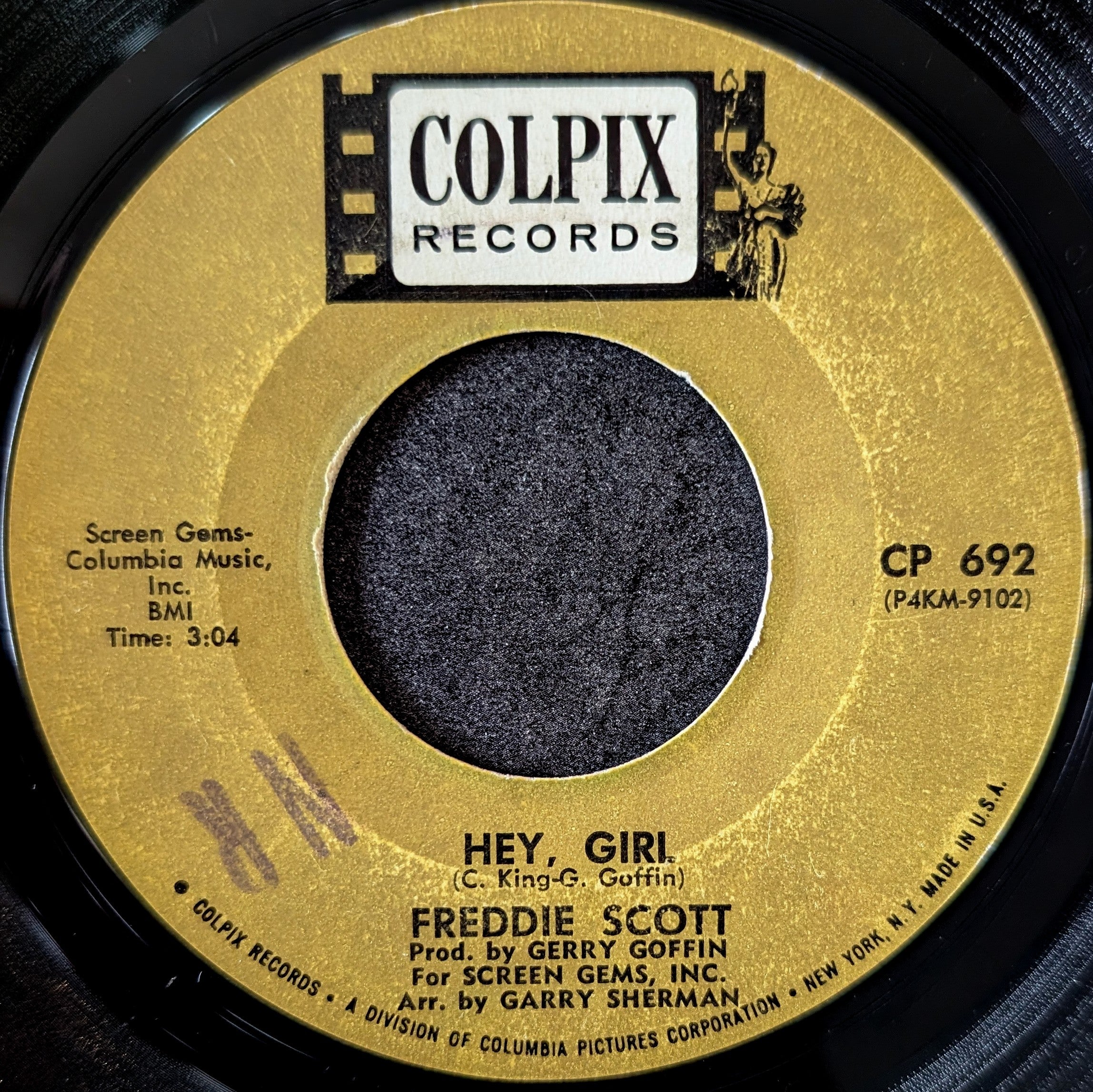 Freddie Scott-Hey,Girl/The Slide