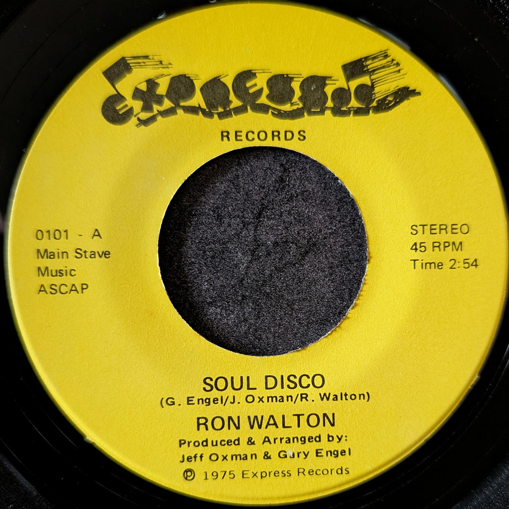 Ron Walton-Soul Disco/Always be the one