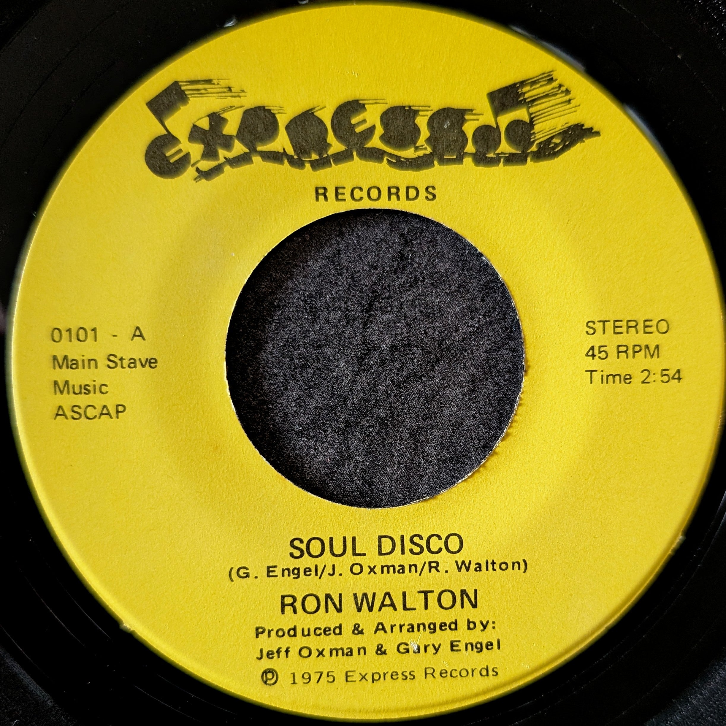 Ron Walton-Soul Disco/Always be the one
